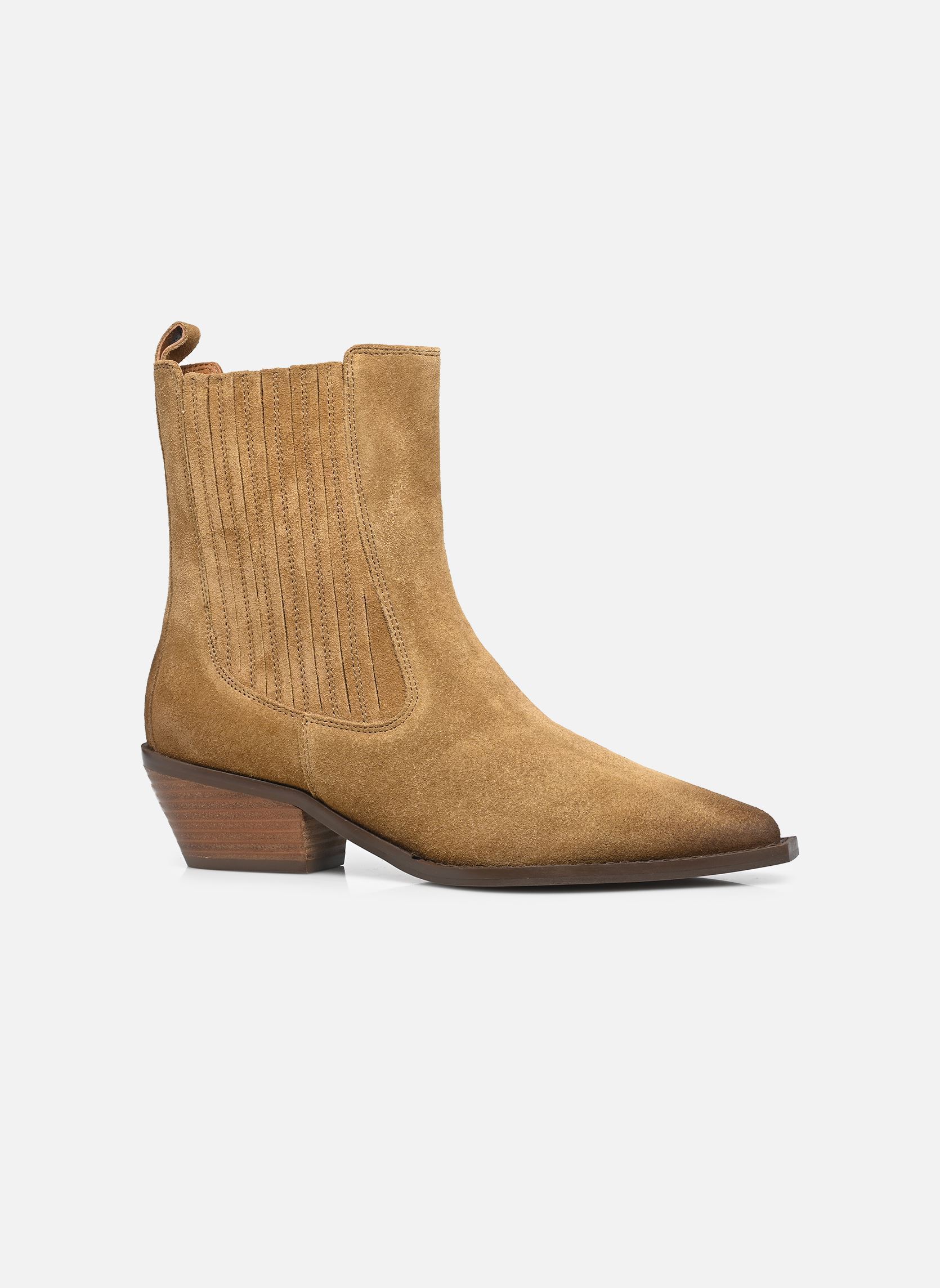 Cowboy boots B280145 dames beige IKKS Women Cowboy boots B280145 dames beige 61-BEIGE