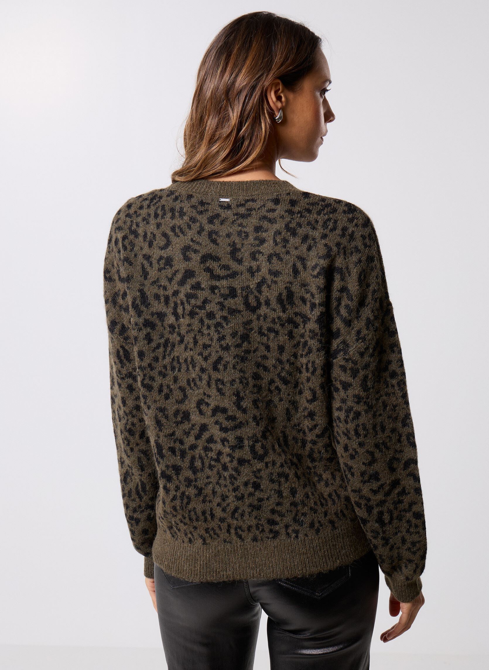Pulls B218485 femme vert IKKS Women Pulls B218485 femme vert 57-KAKI FONCÉ