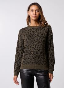 Pulls B218485 femme vert