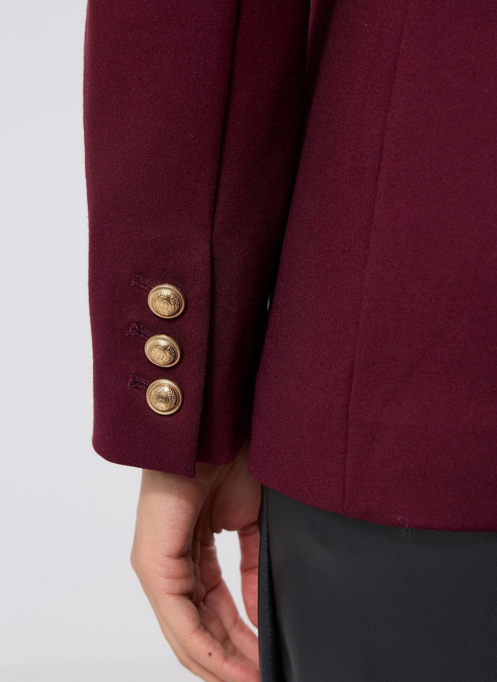 Blazer B240135 dames paars IKKS Women Blazer B240135 dames paars 89-AUBERGINE