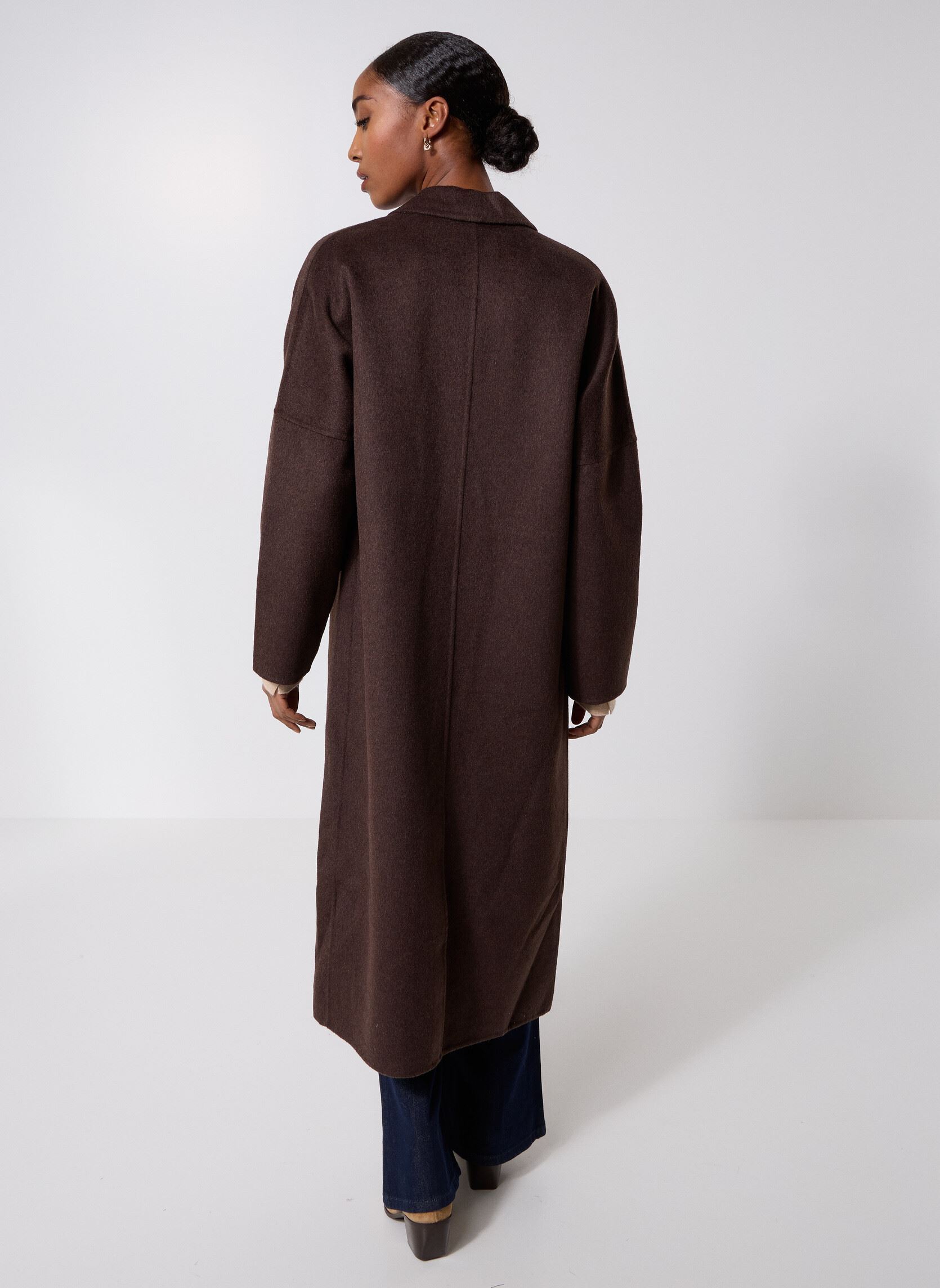 Mantels B244215 dames bruin IKKS Women Mantels B244215 dames bruin 69-CHOCOLAT