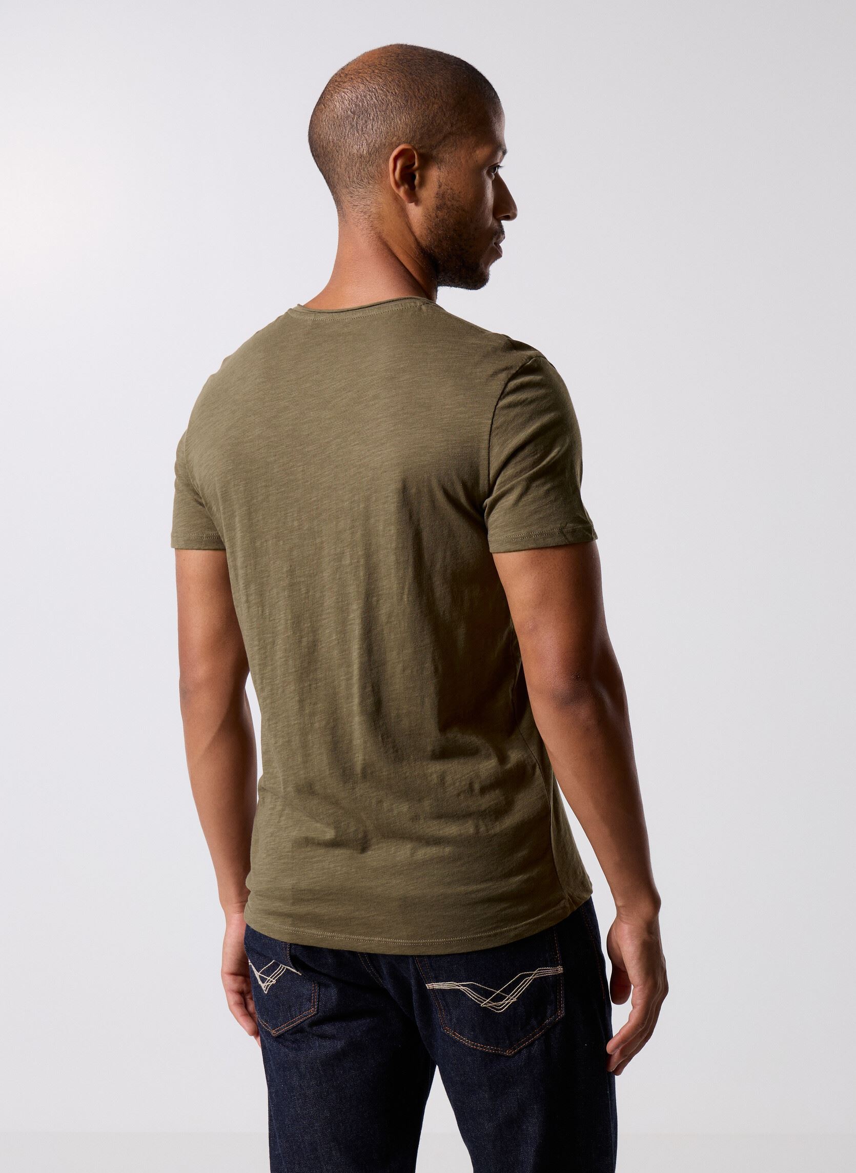 Kurzarm-T-Shirts M210003 herren braun IKKS Men Kurzarm-T-Shirts M210003 herren braun 65-VISON FONCE