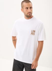 Kurzarm-T-Shirts M210073 herren weiß IKKS Men Kurzarm-T-Shirts M210073 herren weiß 01-BLANC