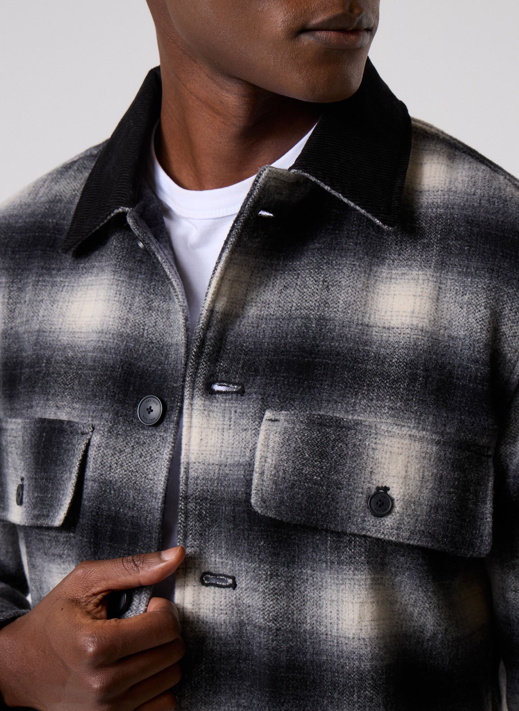 Chemises M212253 homme gris IKKS Men Chemises M212253 homme gris 29-ANTHRACITE