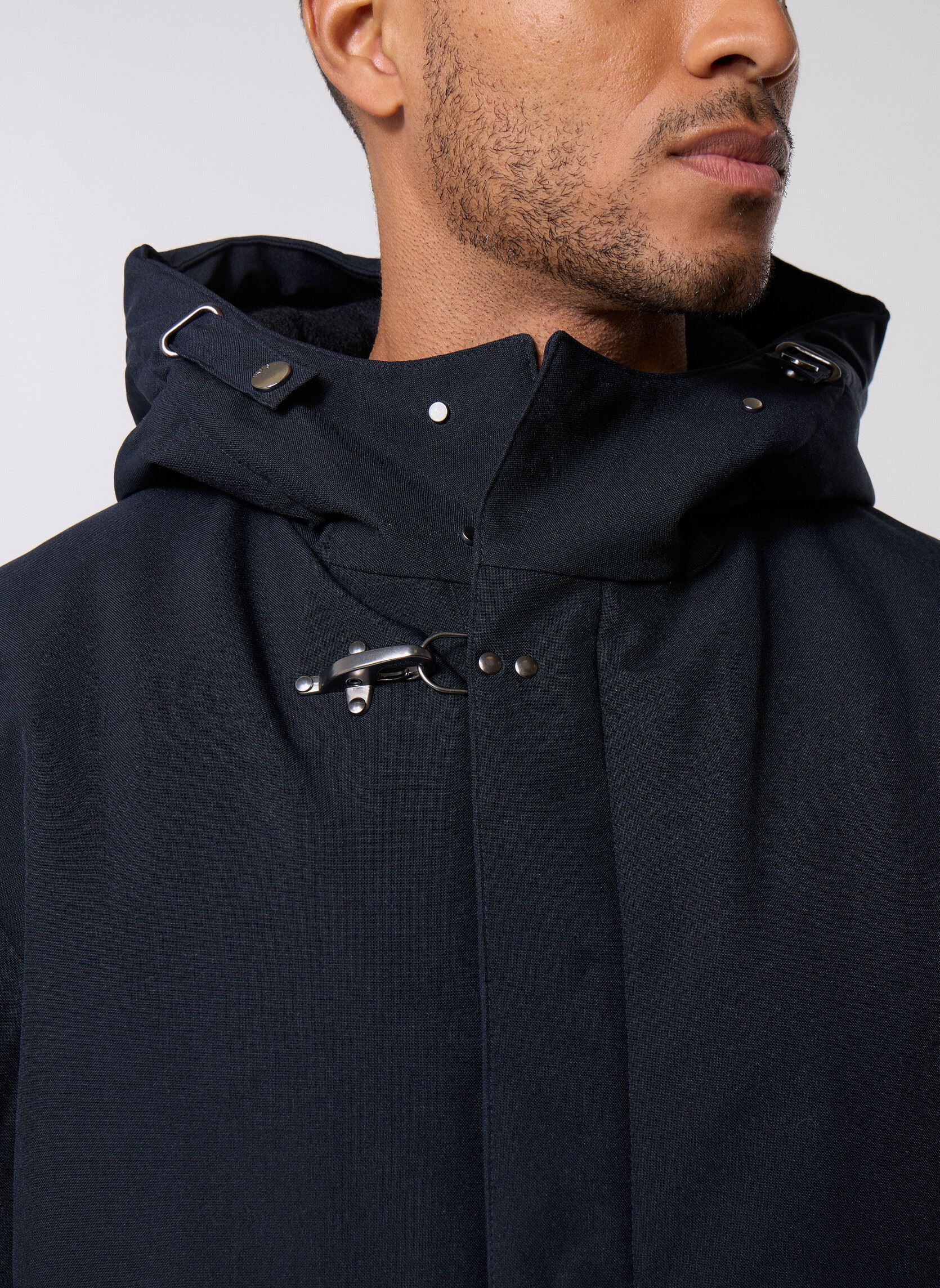 Parkas M242003 homme bleu IKKS Men Parkas M242003 homme bleu 49-MARINE FONCE