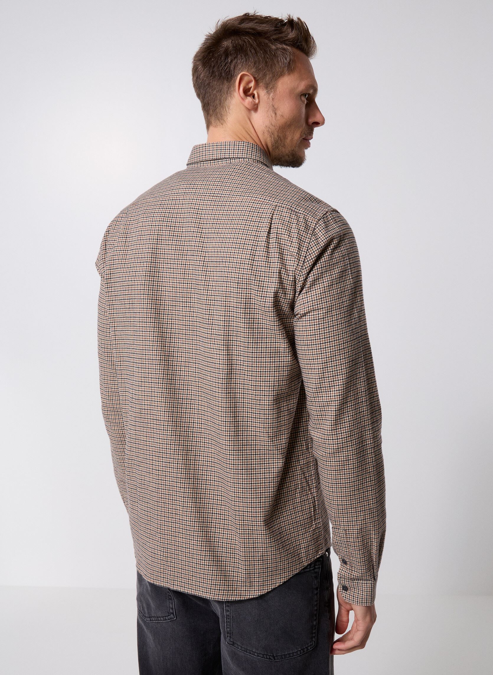 Hemden M212243 heren beige IKKS Men Hemden M212243 heren beige 62-BEIGE FONCE