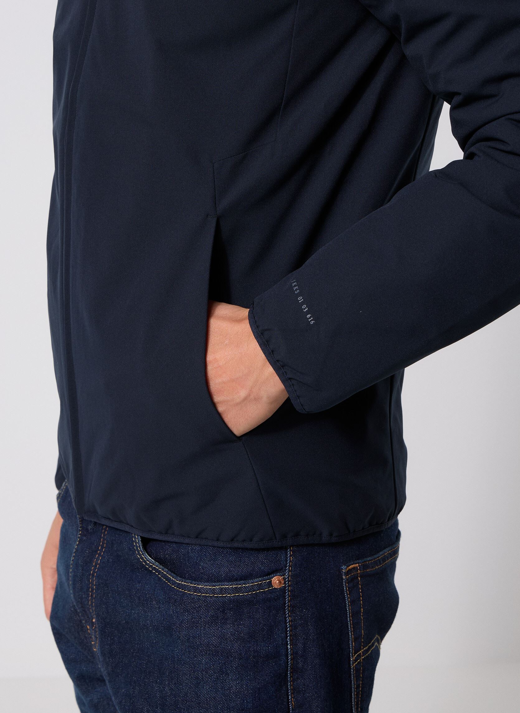Vestes coupe-vents M245013 homme bleu IKKS Men Vestes coupe-vents M245013 homme bleu 48-MARINE