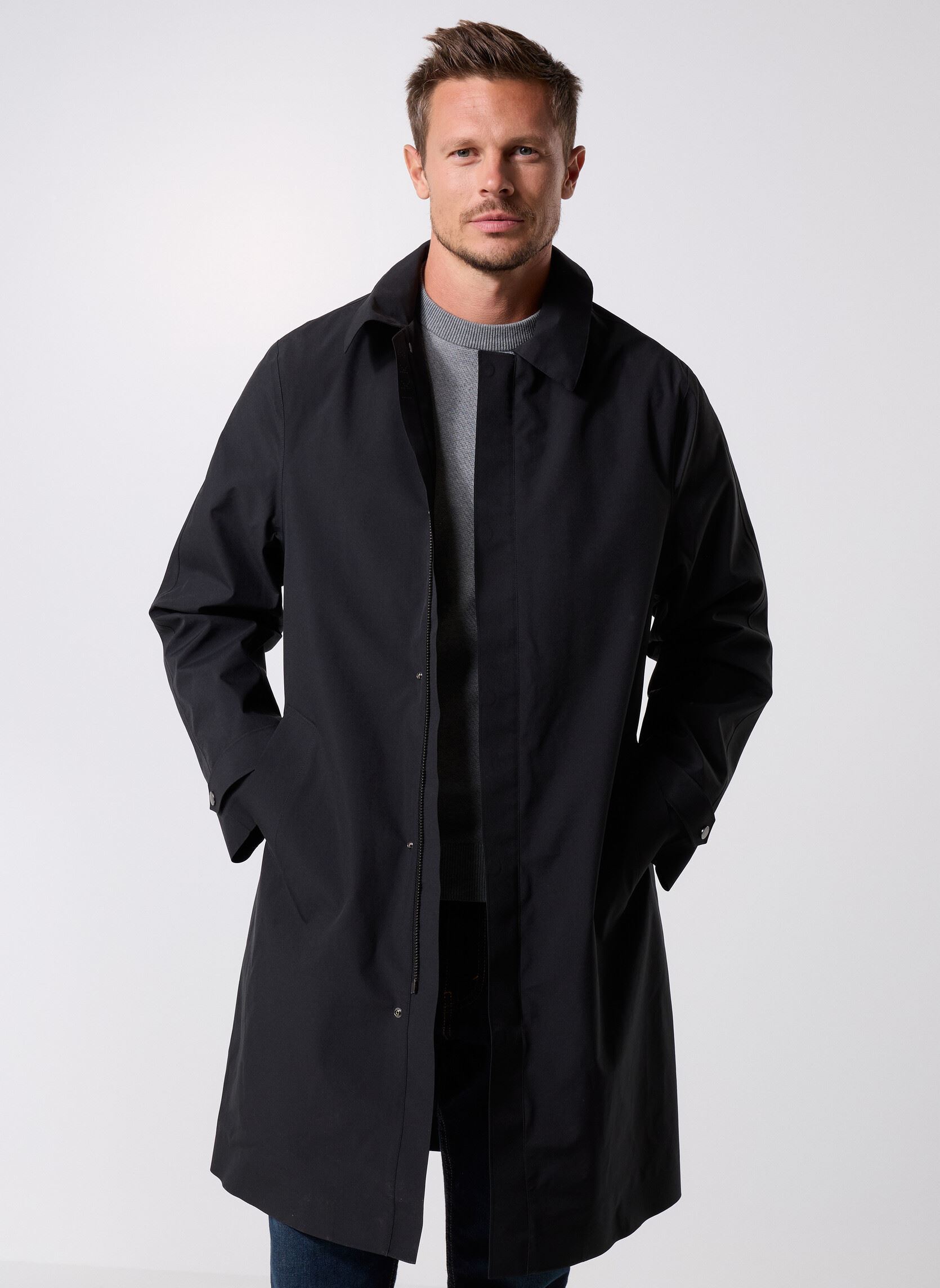 Parkas M242033 homme noir IKKS Men Parkas M242033 homme noir 02-NOIR