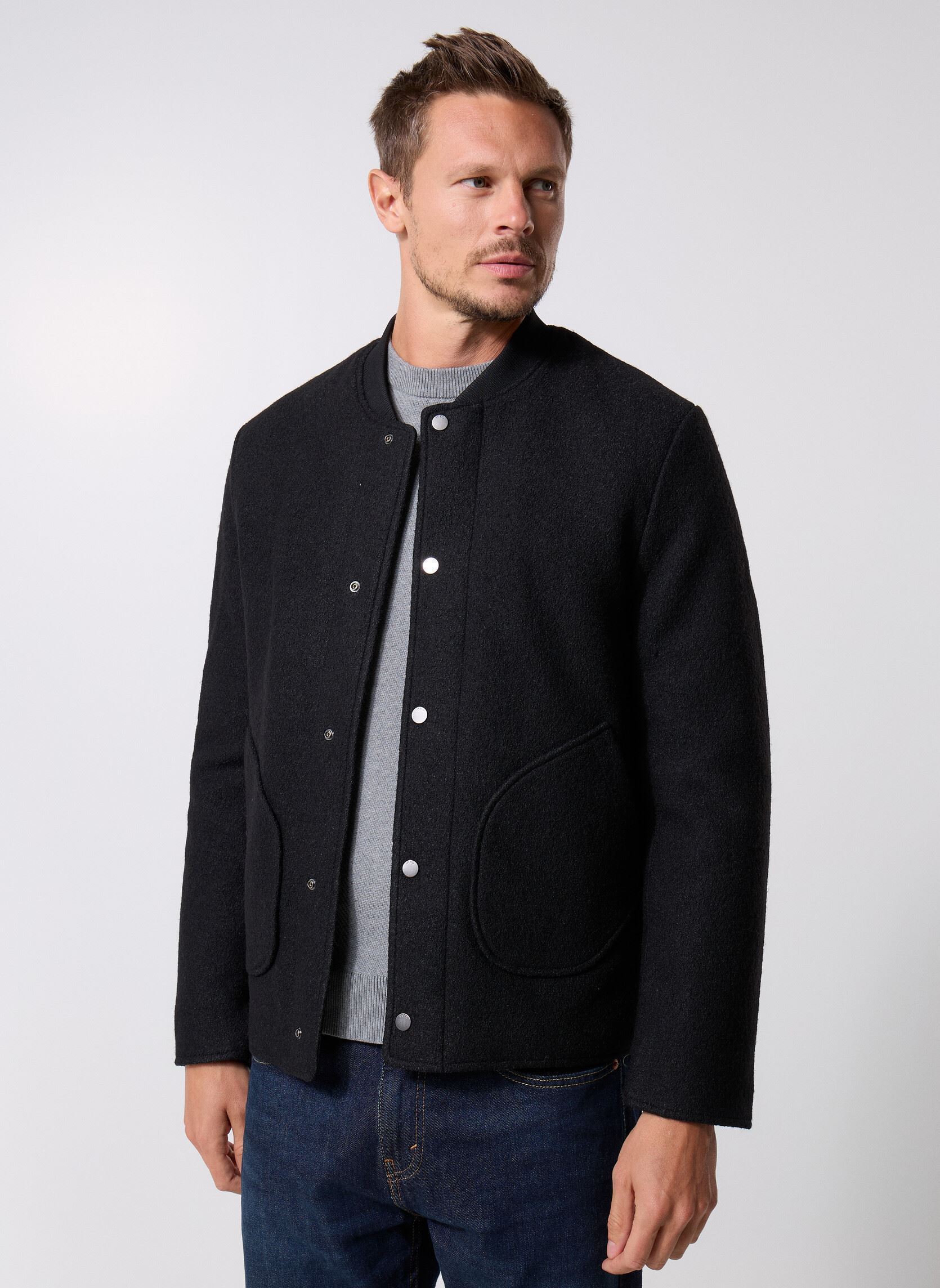 Parkas M242033 homme noir IKKS Men Parkas M242033 homme noir 02-NOIR