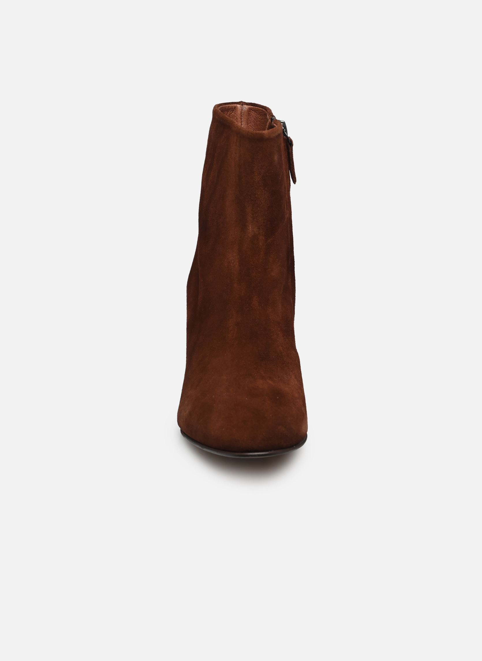 Bottines et boots Hanny 55 femme marron Anonymous Copenhagen Bottines et boots Hanny 55 femme marron CALF SUEDE CHOCOLATE BROWN
