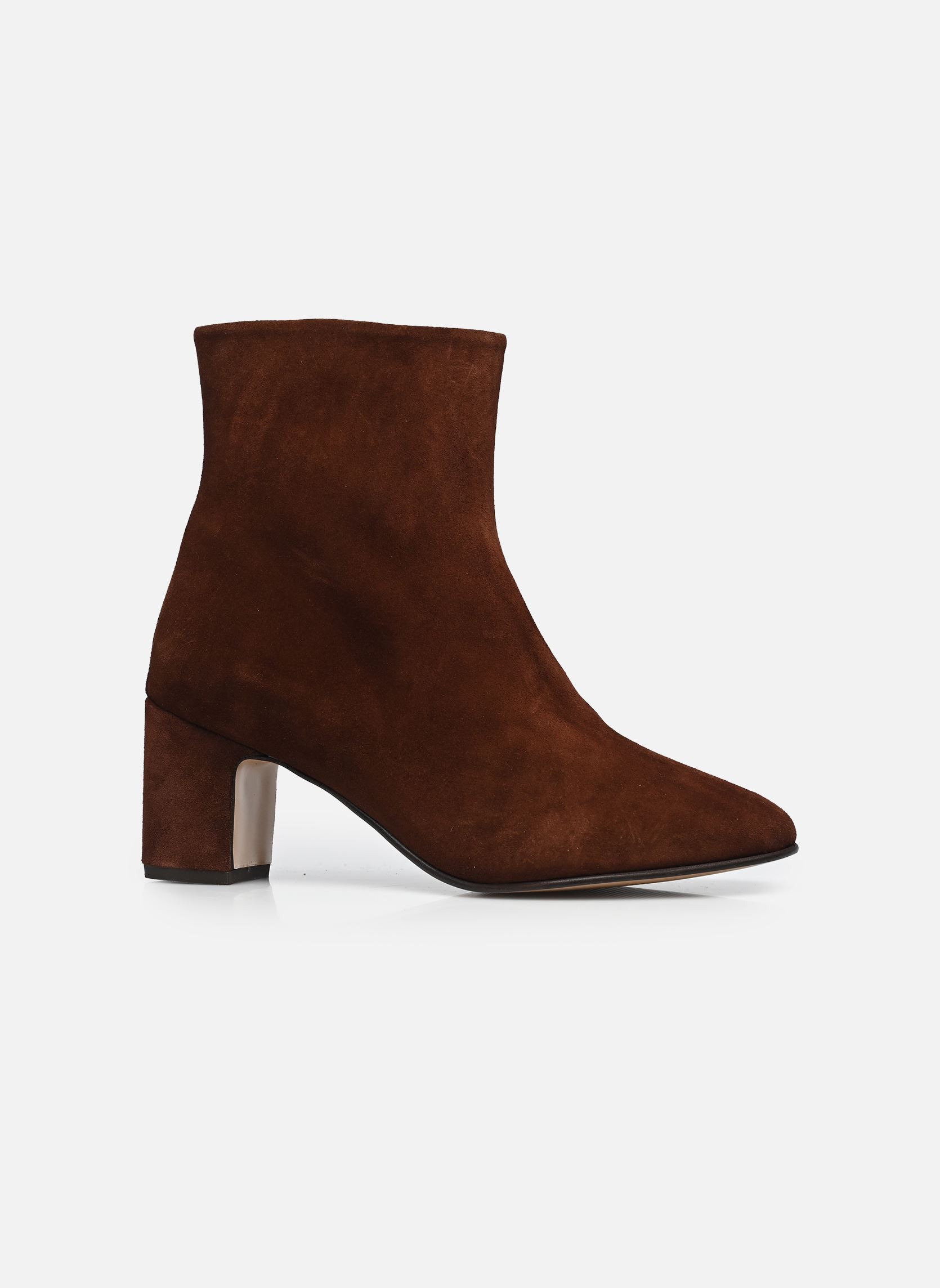 Bottines et boots Hanny 55 femme marron Anonymous Copenhagen Bottines et boots Hanny 55 femme marron CALF SUEDE CHOCOLATE BROWN