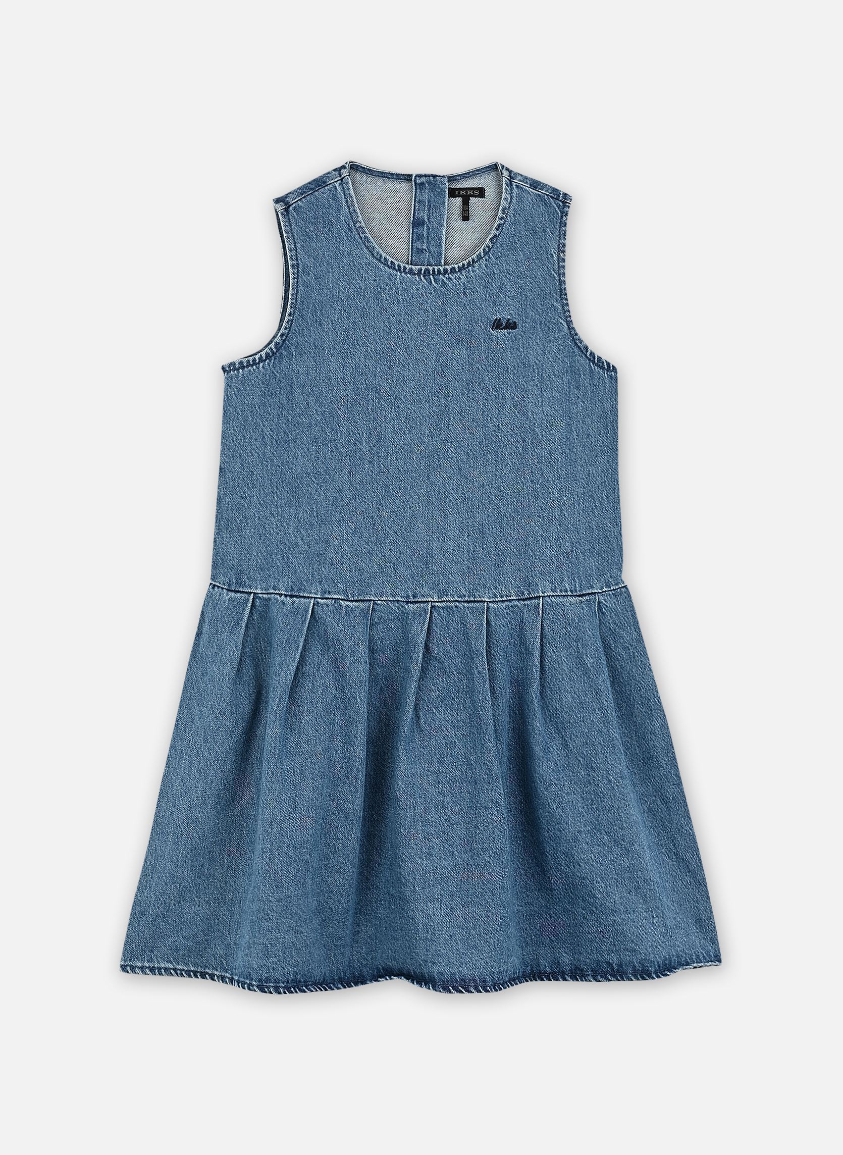 Kleider X230132 mädchen blau IKKS JUNIOR Kleider X230132 mädchen blau 48-MARINE