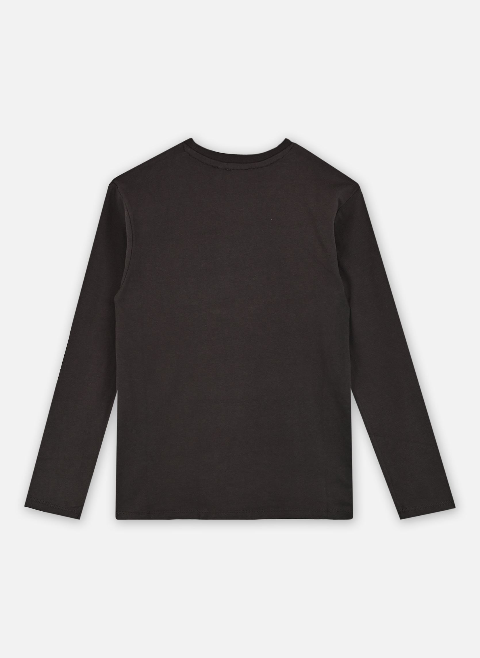 Tee-shirts manches longues X210013 garçon gris IKKS JUNIOR Tee-shirts manches longues X210013 garçon gris 26-GRIS SOURIS