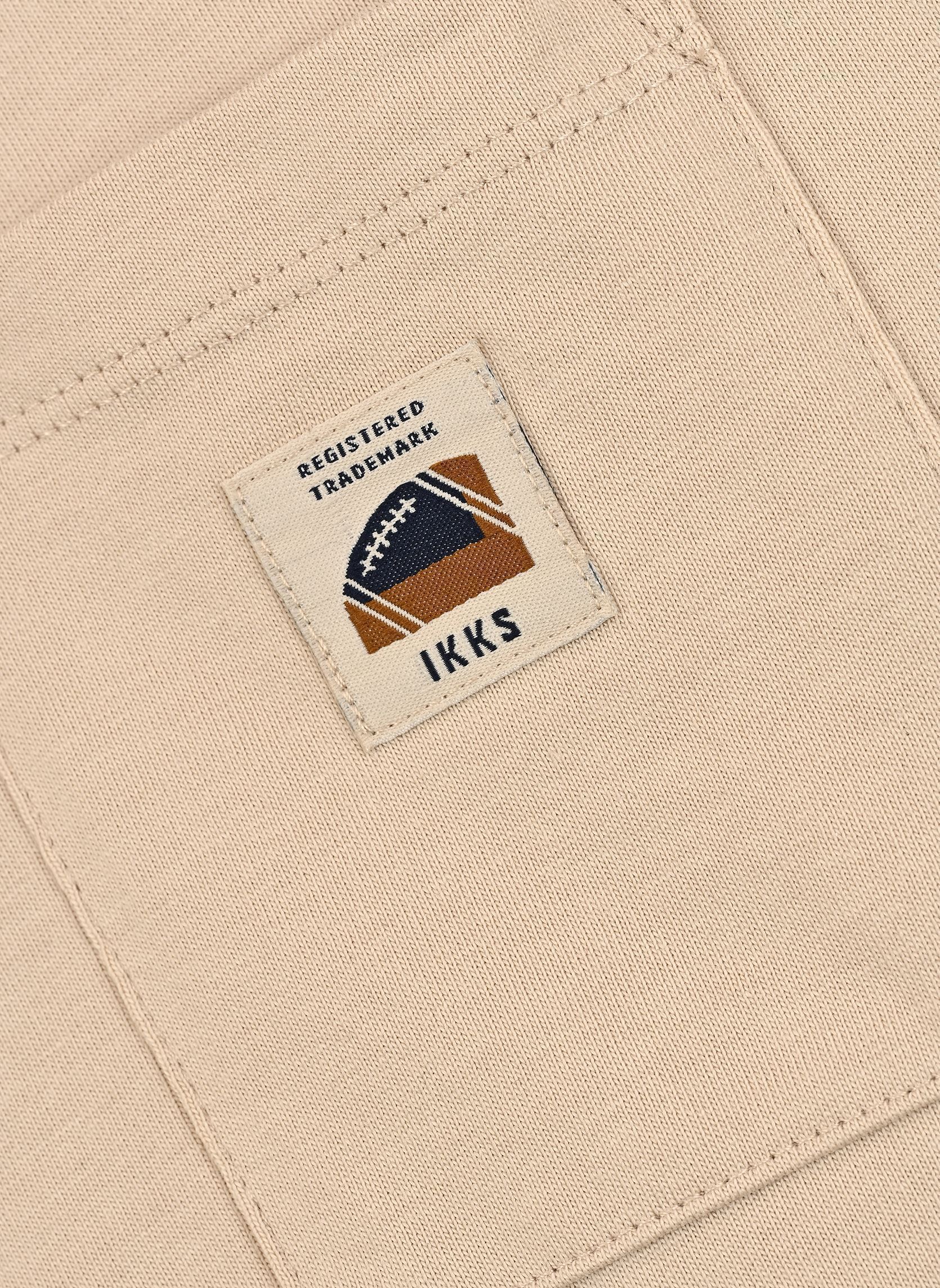 Tee-shirts manches courtes X210103 garçon beige IKKS JUNIOR Tee-shirts manches courtes X210103 garçon beige 61-BEIGE