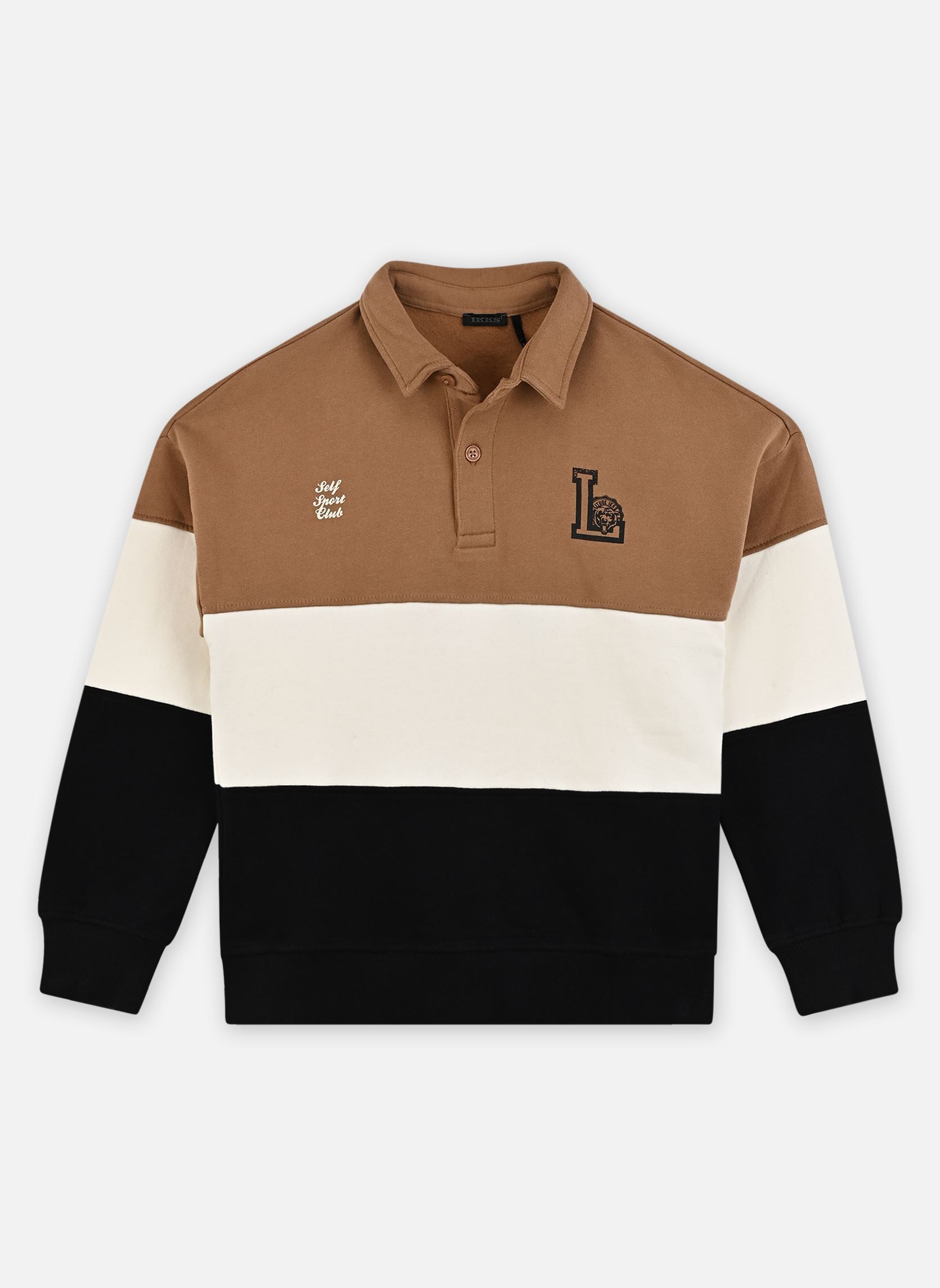 Sweats à capuche X215003 garçon marron IKKS JUNIOR Sweats à capuche X215003 garçon marron 66-CHOCOLAT