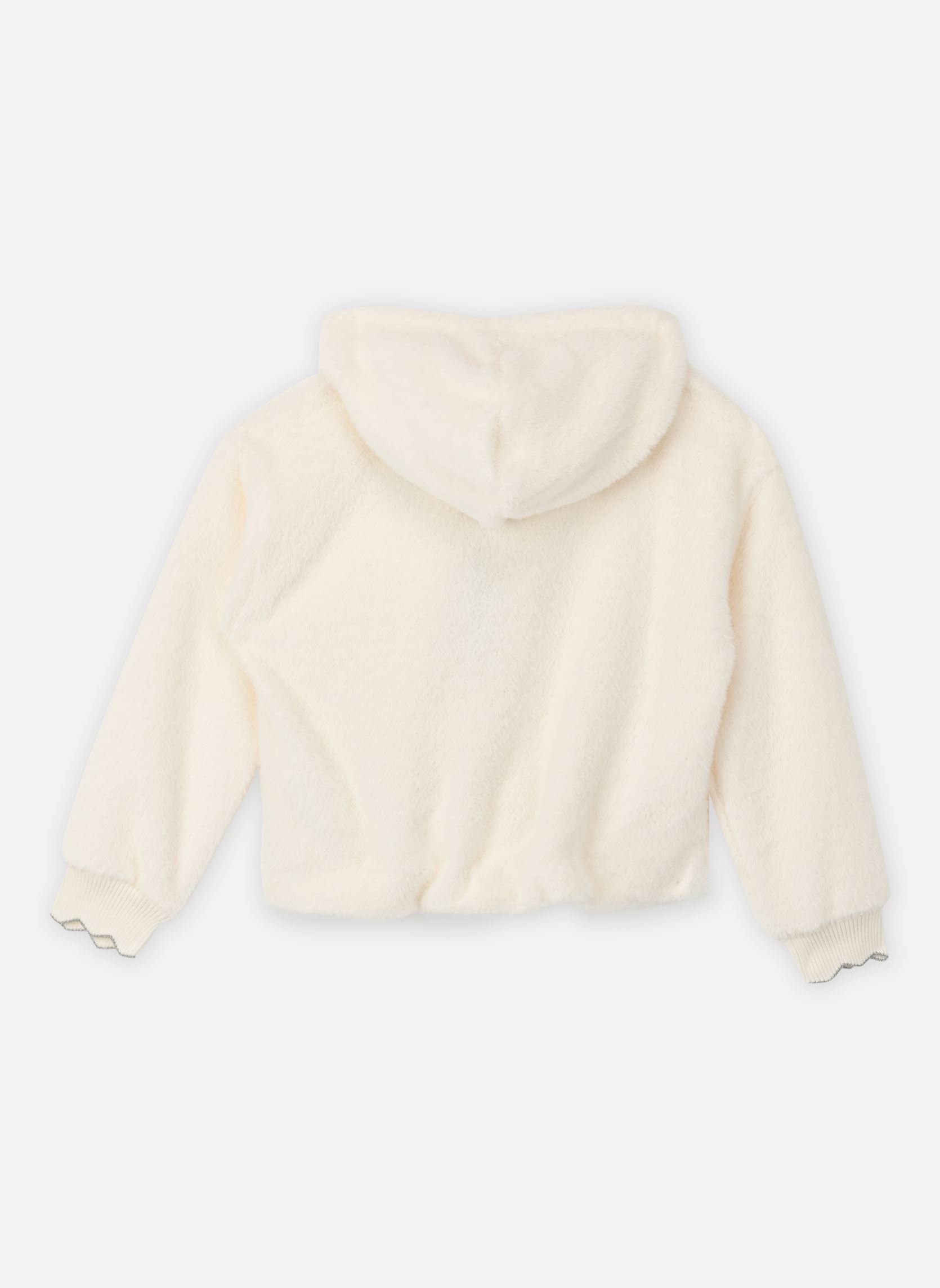 Sweats à capuche X215022 fille blanc IKKS JUNIOR Sweats à capuche X215022 fille blanc 11-ÉCRU
