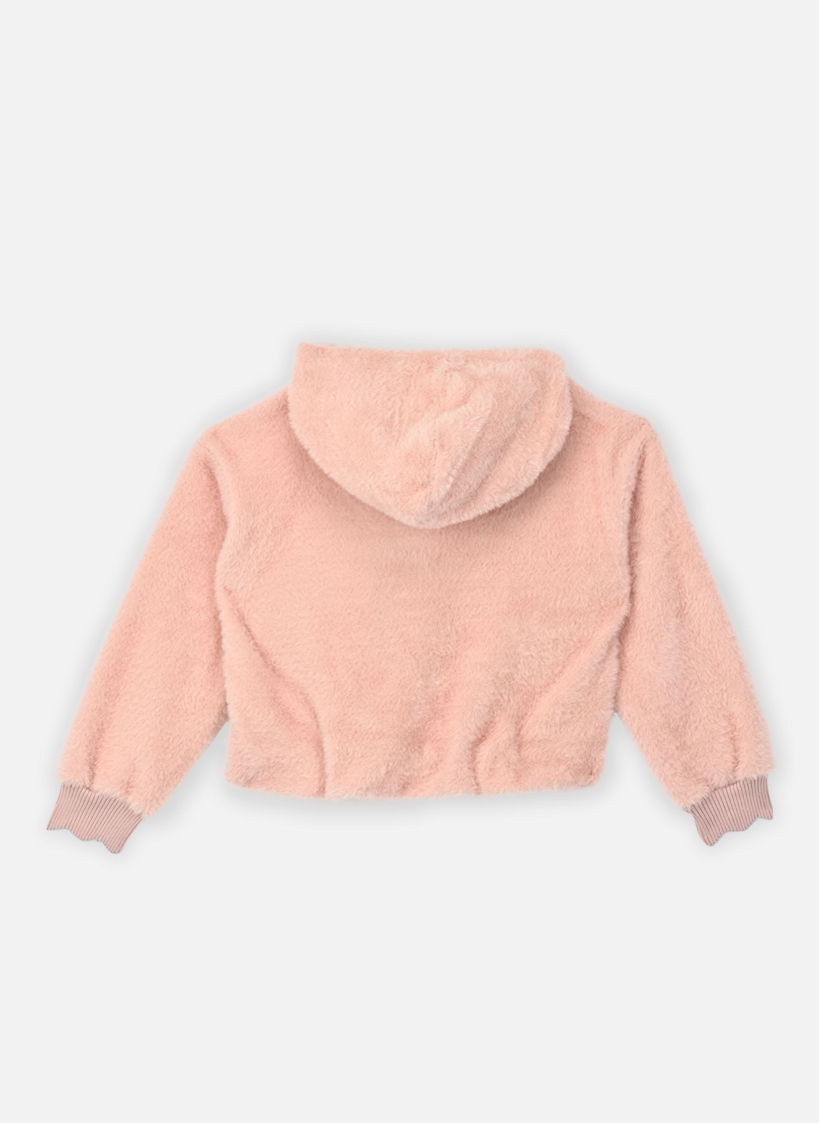 Felpe con cappuccio X215022 bambina rosa IKKS JUNIOR Felpe con cappuccio X215022 bambina rosa 32-ROSE MOYEN