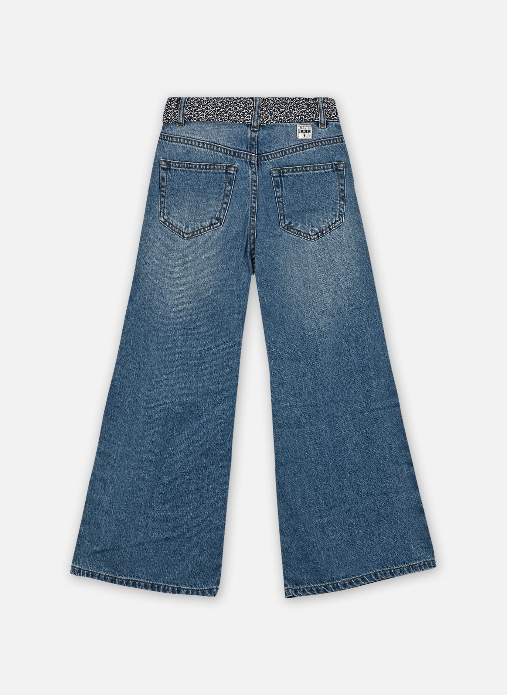 Jeans X229022 fille bleu IKKS JUNIOR Jeans X229022 fille bleu 46-INDIGO