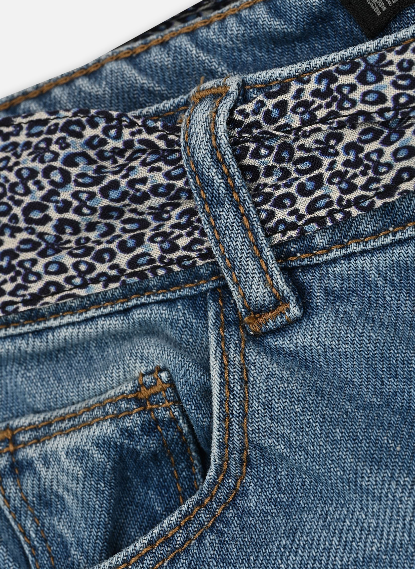 Jeans X229022 fille bleu IKKS JUNIOR Jeans X229022 fille bleu 46-INDIGO