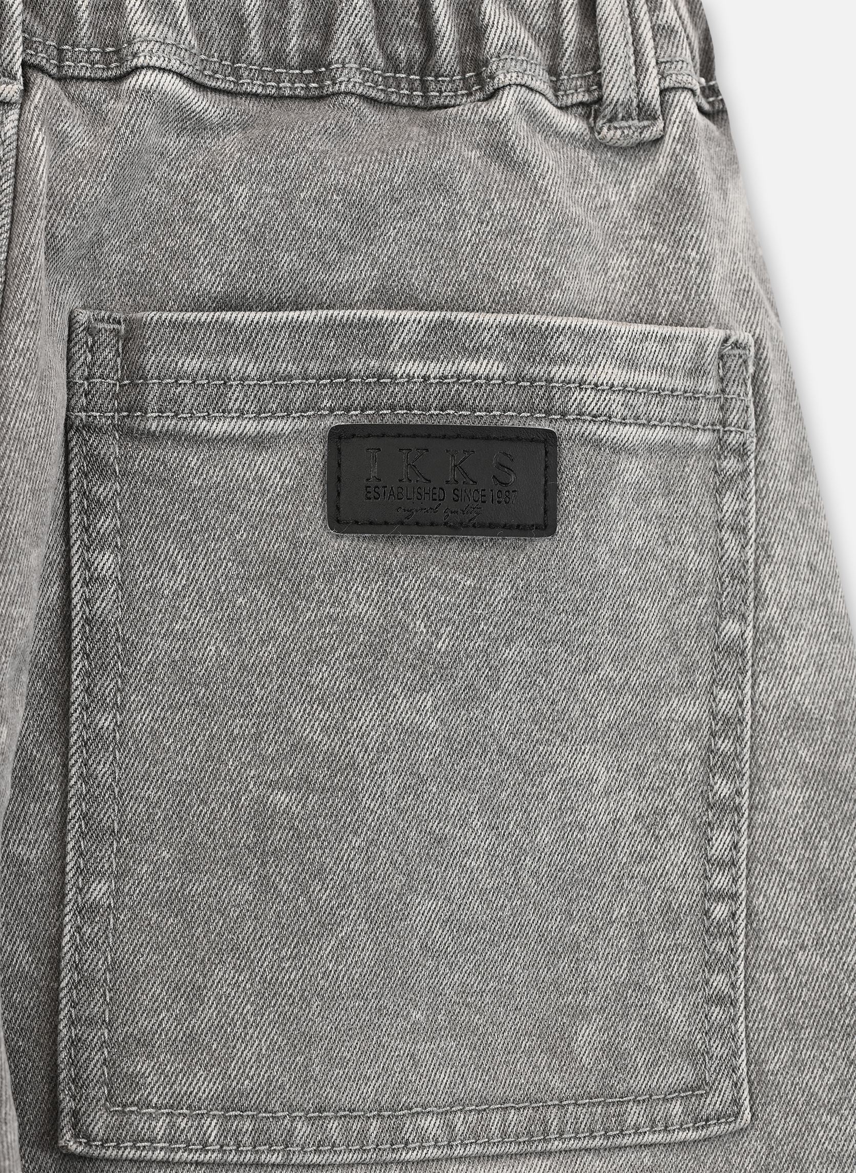 Jeans X229063 garçon gris IKKS JUNIOR Jeans X229063 garçon gris 26-GRIS SOURIS