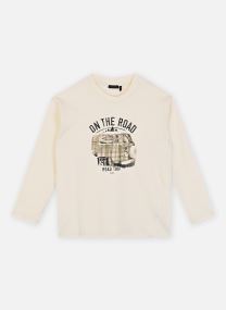 T-shirts met lange mouwen X210113 jongens wit