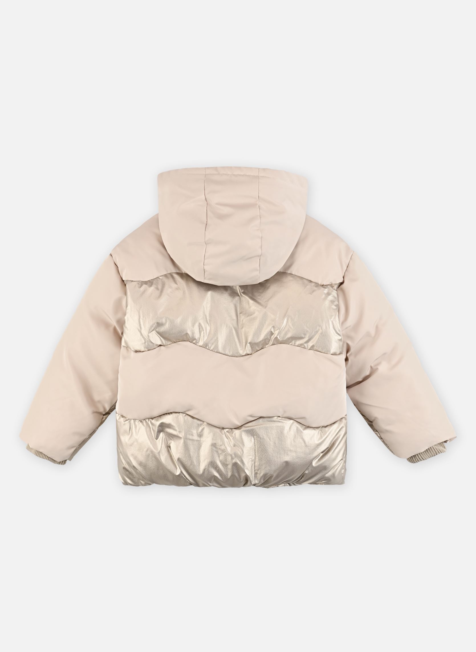 Daunenjacken X241032 mädchen beige IKKS JUNIOR Daunenjacken X241032 mädchen beige 16-CHAMPAGNE