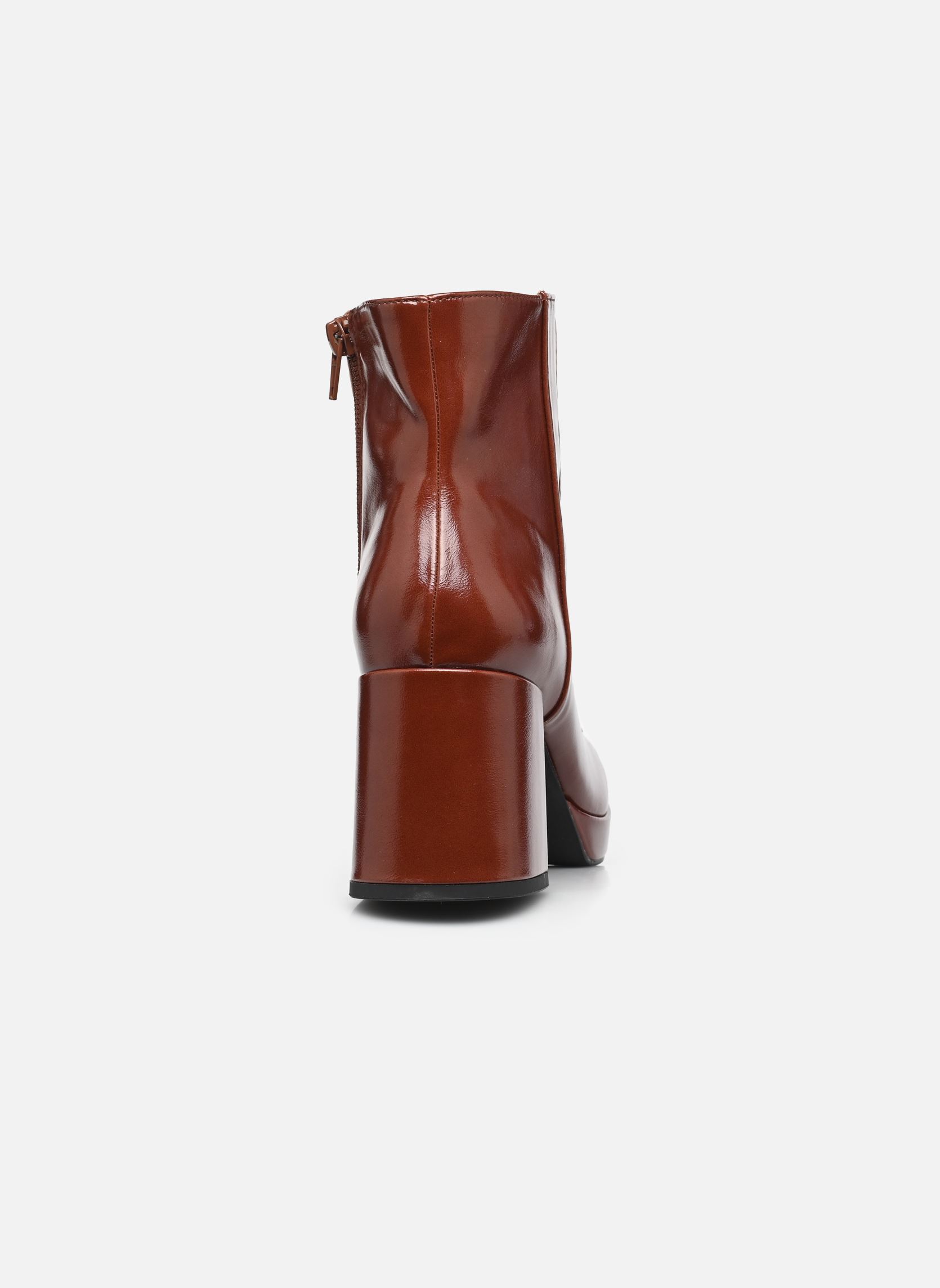Bottines et boots NADIA femme marron Eram Bottines et boots NADIA femme marron Cognac