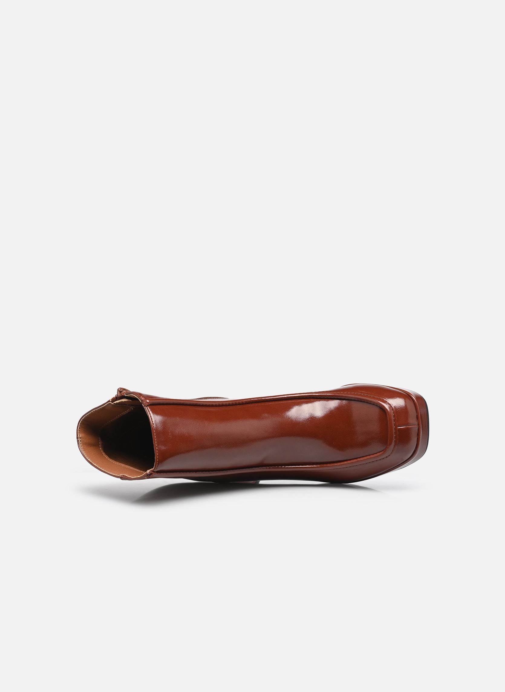 Bottines et boots NADIA femme marron Eram Bottines et boots NADIA femme marron Cognac