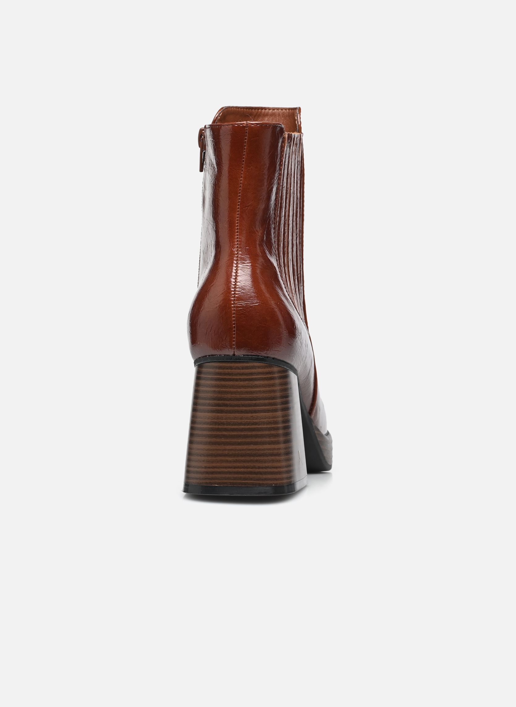 Enkellaarzen en boots NESRINE dames bruin Eram Enkellaarzen en boots NESRINE dames bruin Camel