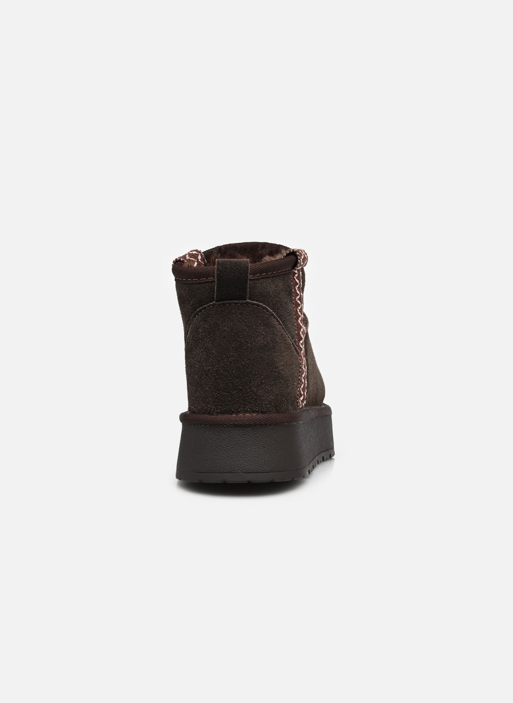 Bottines fourrées AGNESS femme marron Eram Bottines fourrées AGNESS femme marron marron
