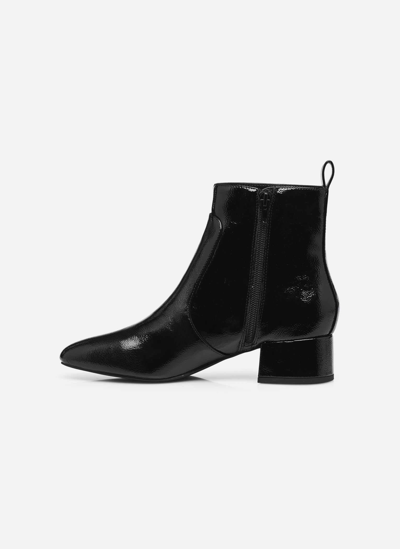 Enkellaarzen en boots LAIS dames zwart Eram Enkellaarzen en boots LAIS dames zwart Noir