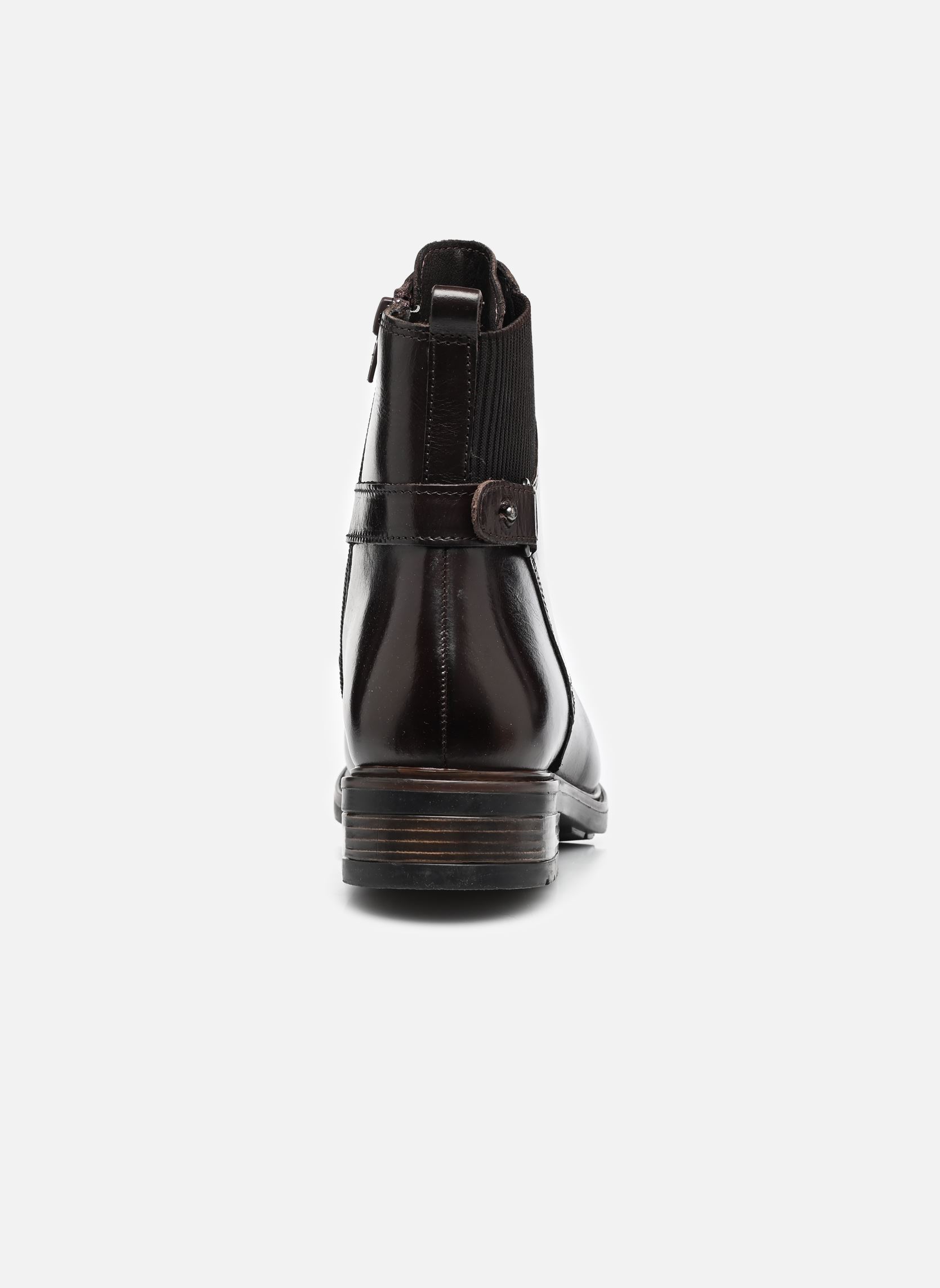 Bottines à lacets LUCILE femme marron Eram Bottines à lacets LUCILE femme marron marron