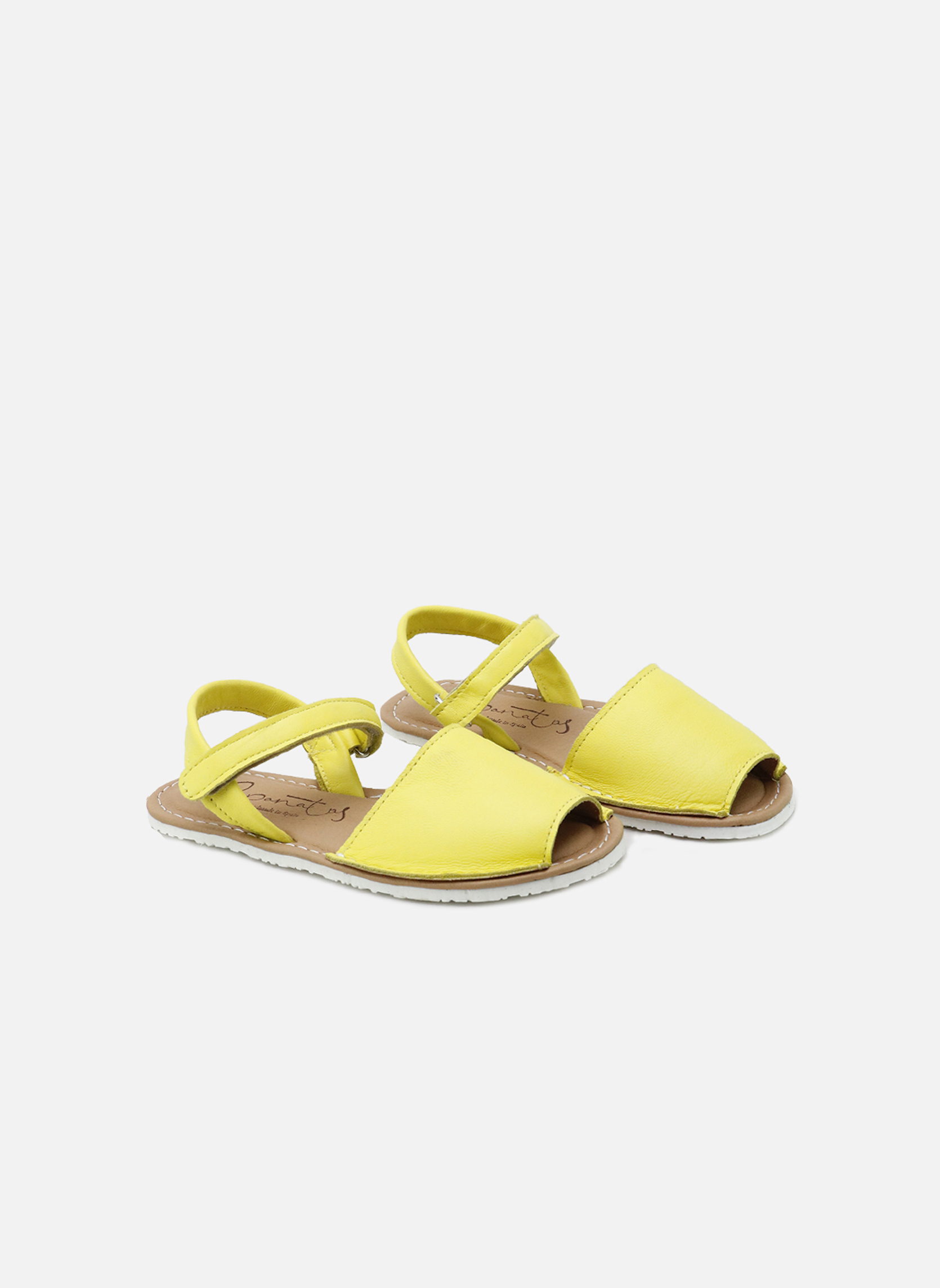 Sandales Sandales AL48113-GUANTINO-LIMON Amarillo fille jaune Eli 1957 Sandales Sandales AL48113-GUANTINO-LIMON Amarillo fille jaune Jaune