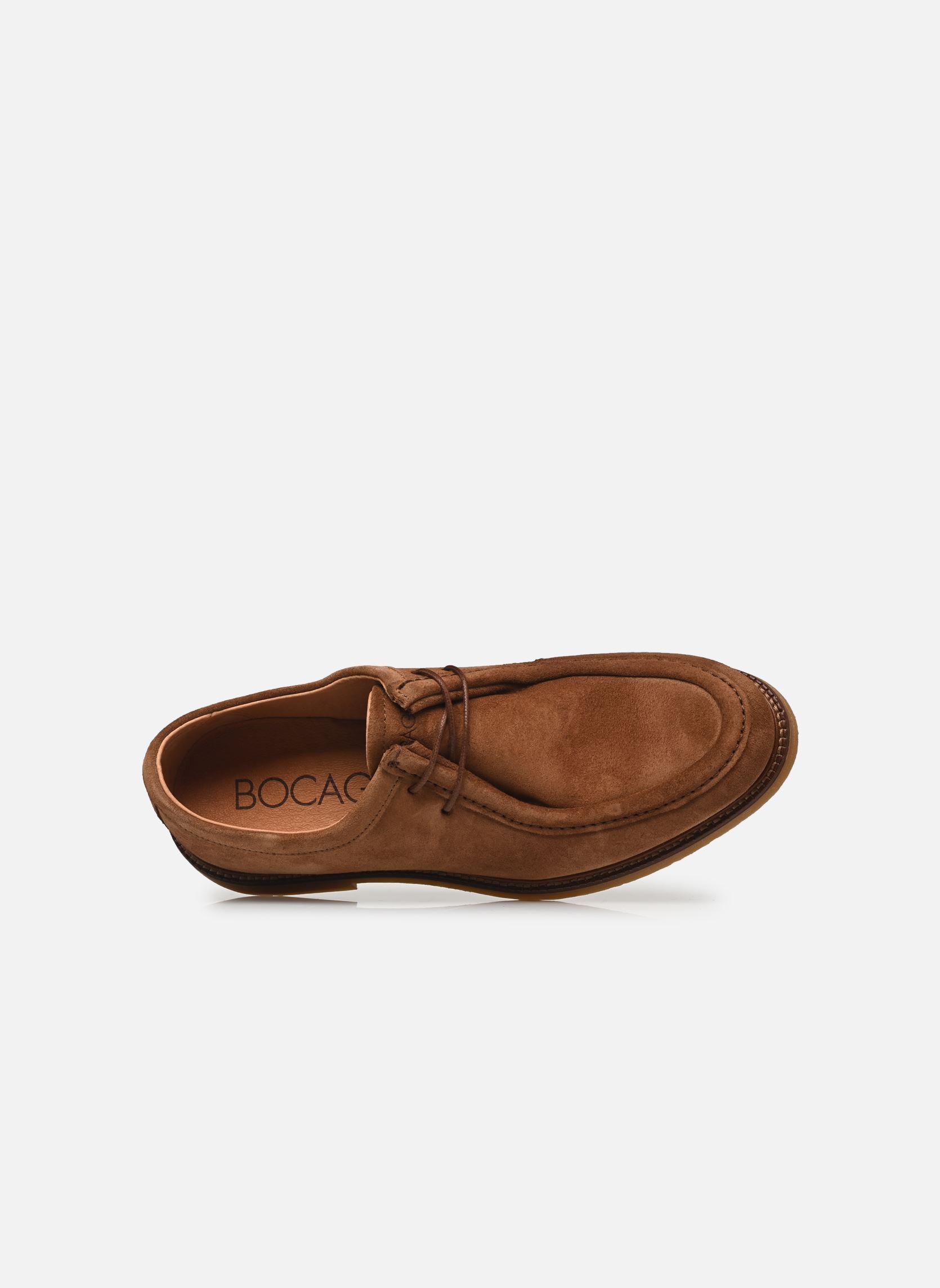 Derby schoenen EDWIN heren bruin Bocage Derby schoenen EDWIN heren bruin marron