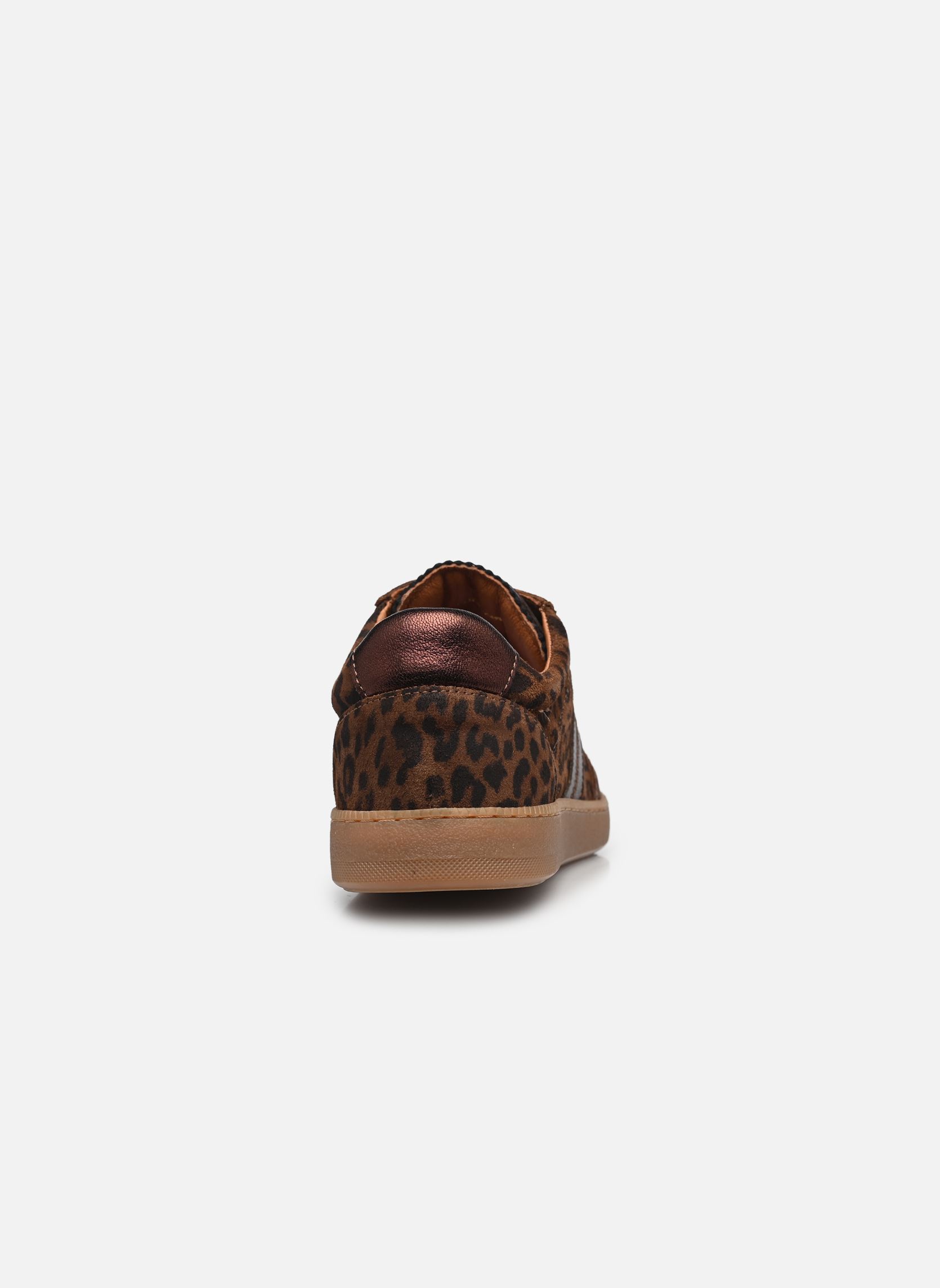 Lage sneakers LELLIA dames bruin Bocage Lage sneakers LELLIA dames bruin LEO CHOCO