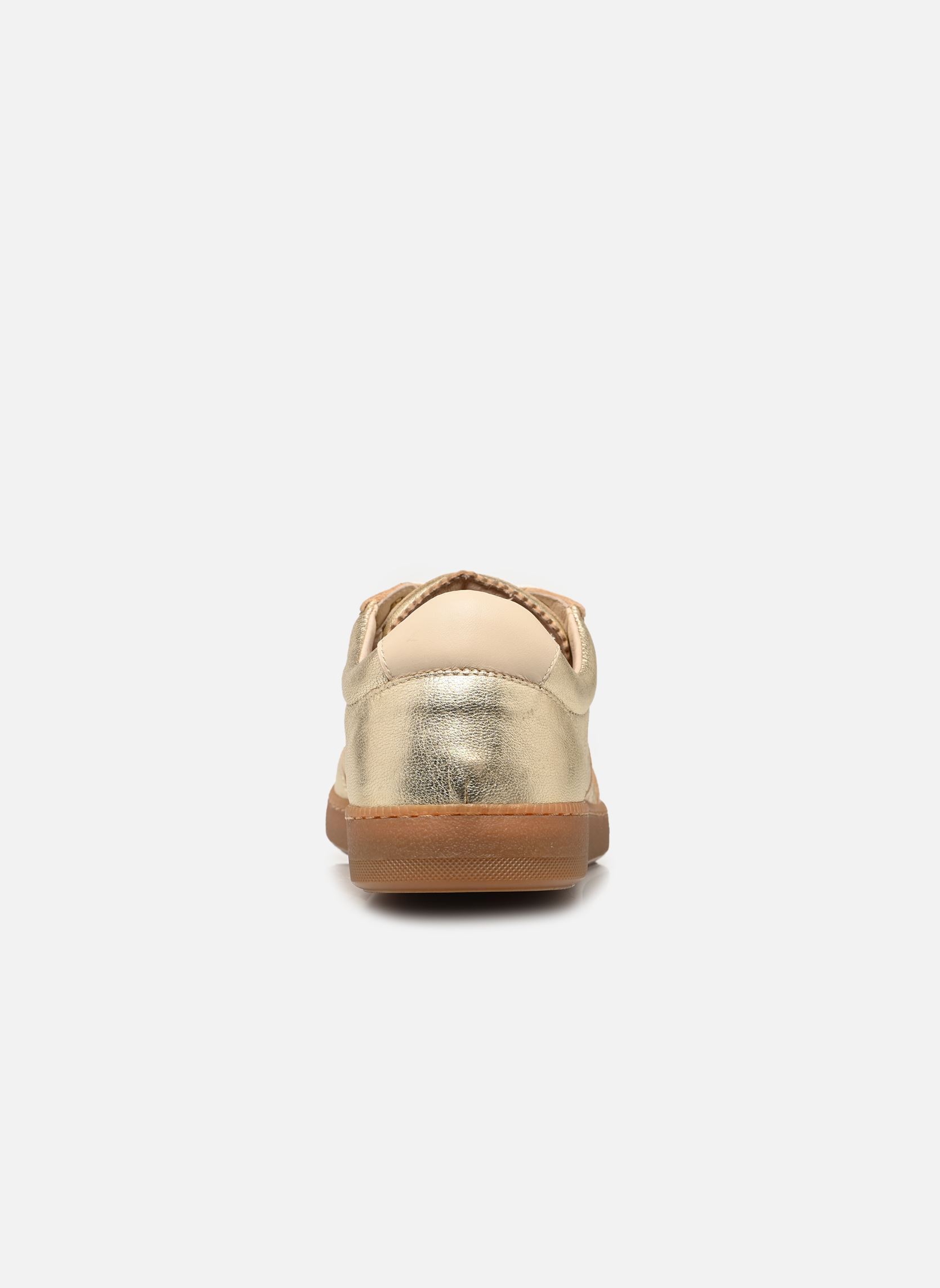 Lage sneakers LELLIA dames goud en brons Bocage Lage sneakers LELLIA dames goud en brons OR