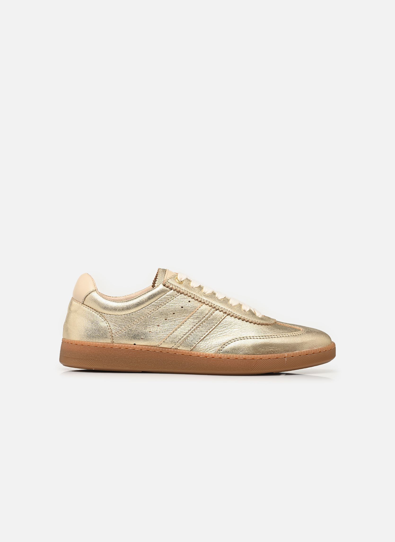 Lage sneakers LELLIA dames goud en brons Bocage Lage sneakers LELLIA dames goud en brons OR