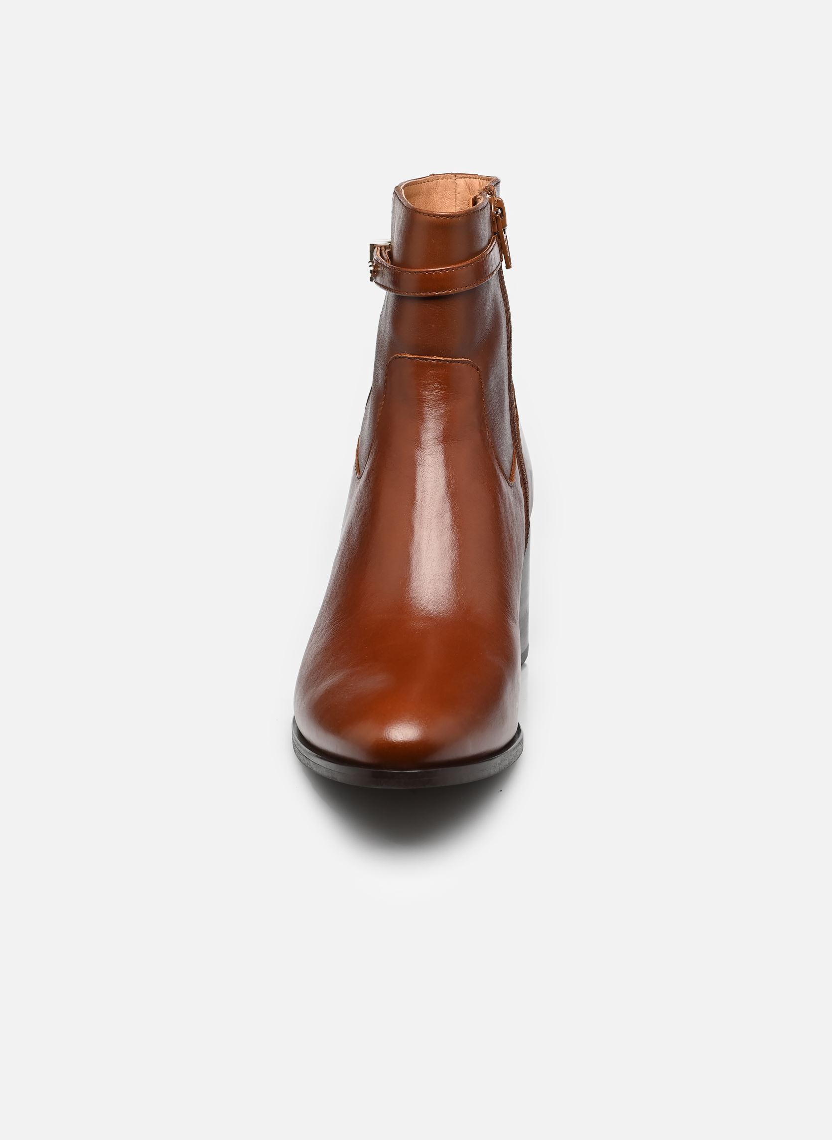 Lage enkellaarsjes CONSTANCE dames bruin Bocage Lage enkellaarsjes CONSTANCE dames bruin COGNAC