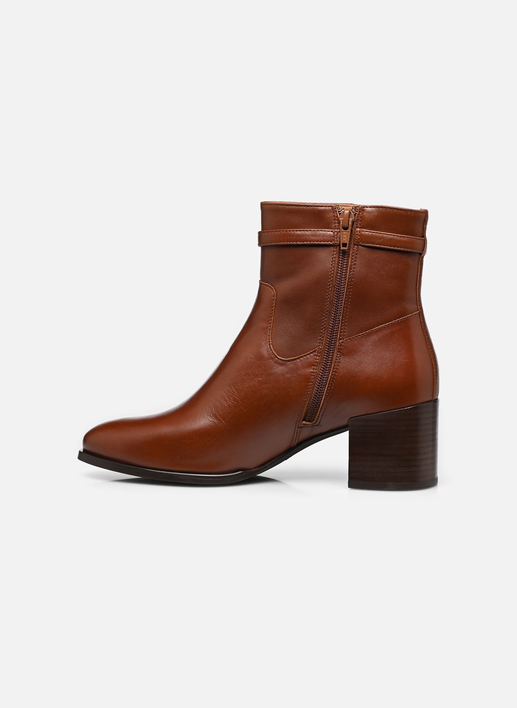 Lage enkellaarsjes CONSTANCE dames bruin Bocage Lage enkellaarsjes CONSTANCE dames bruin COGNAC