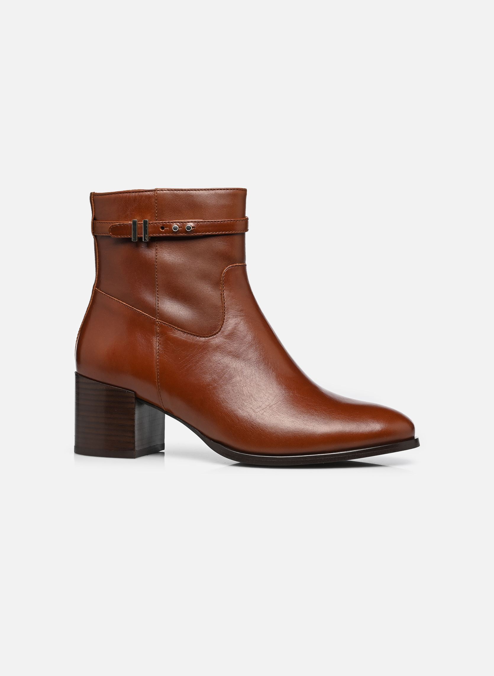 Lage enkellaarsjes CONSTANCE dames bruin Bocage Lage enkellaarsjes CONSTANCE dames bruin COGNAC