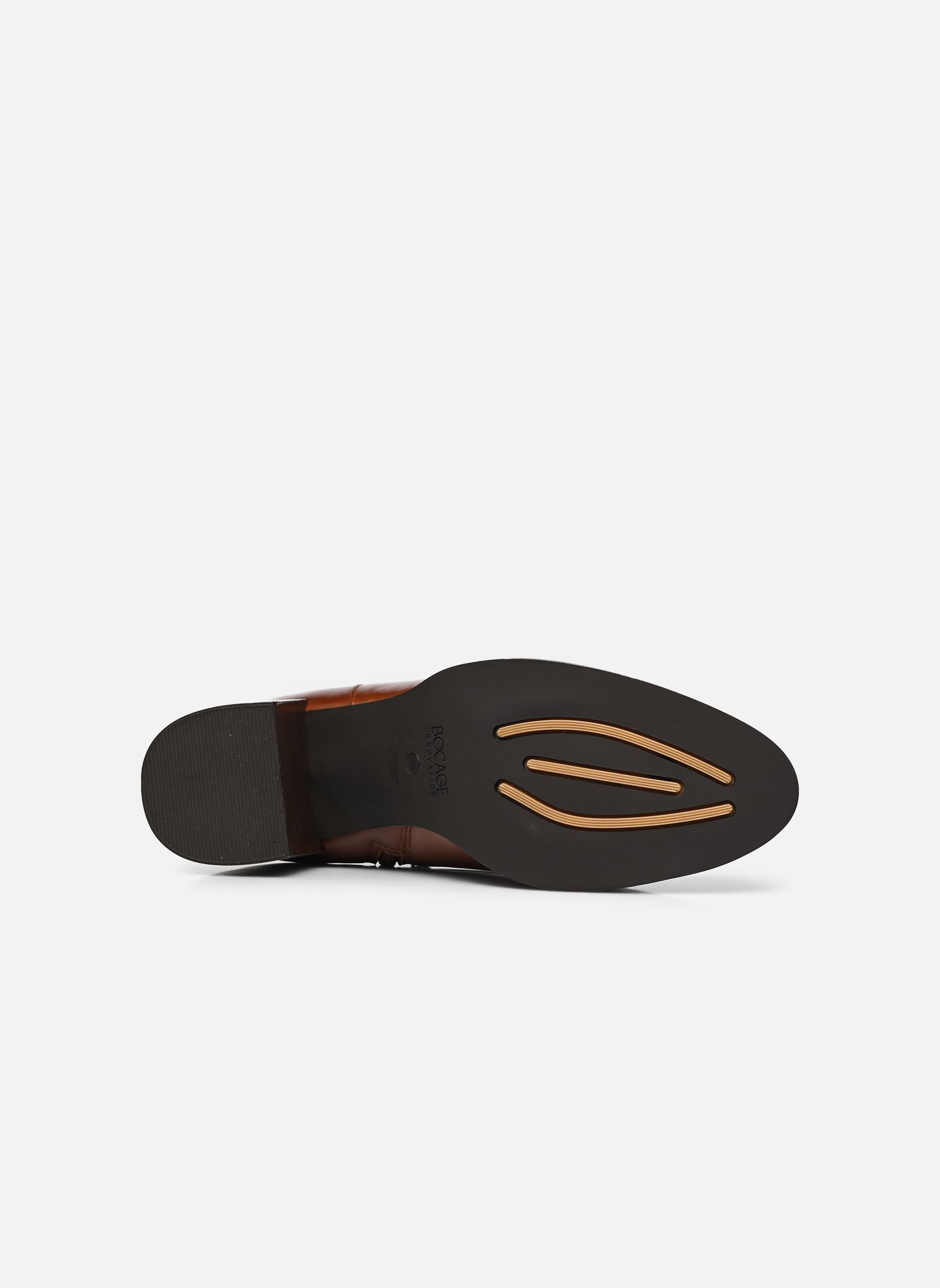 Lage enkellaarsjes CONSTANCE dames bruin Bocage Lage enkellaarsjes CONSTANCE dames bruin COGNAC