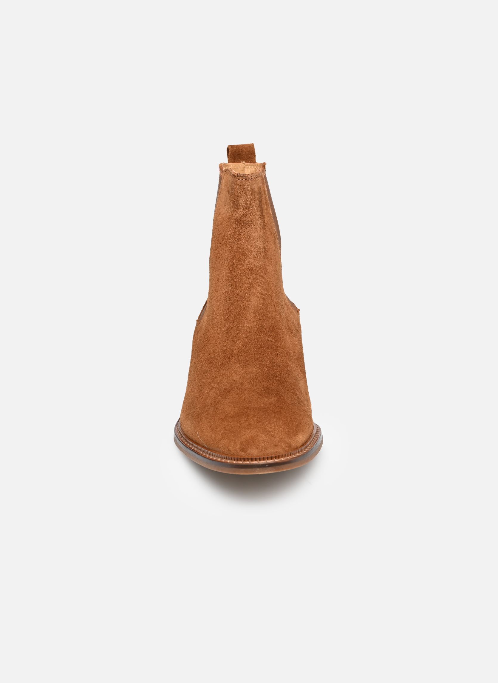 Enkellaarzen en boots SELIA dames bruin Bocage Enkellaarzen en boots SELIA dames bruin COGNAC