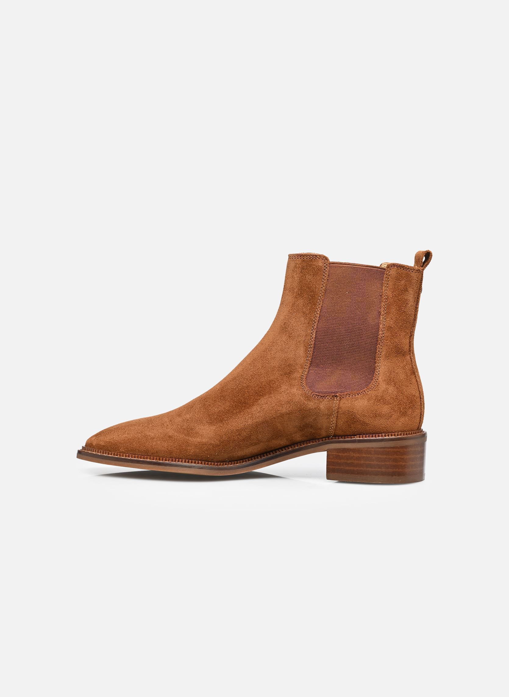 Enkellaarzen en boots SELIA dames bruin Bocage Enkellaarzen en boots SELIA dames bruin COGNAC