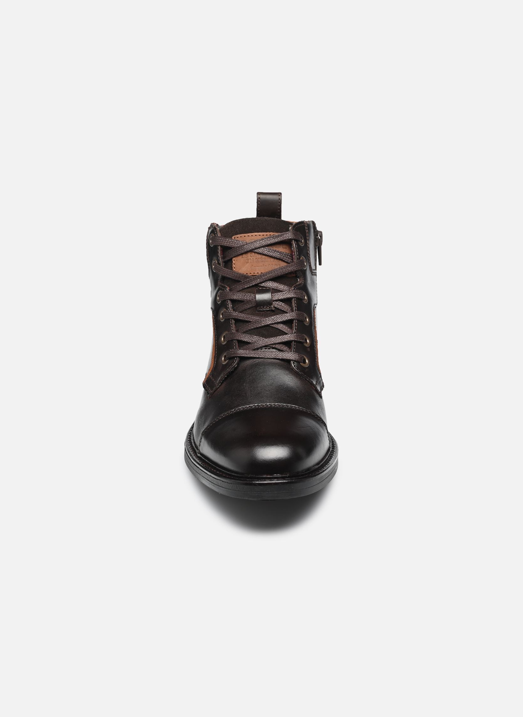 Bottines à lacets BENJAMIN homme marron Bocage Bottines à lacets BENJAMIN homme marron MARRON 2
