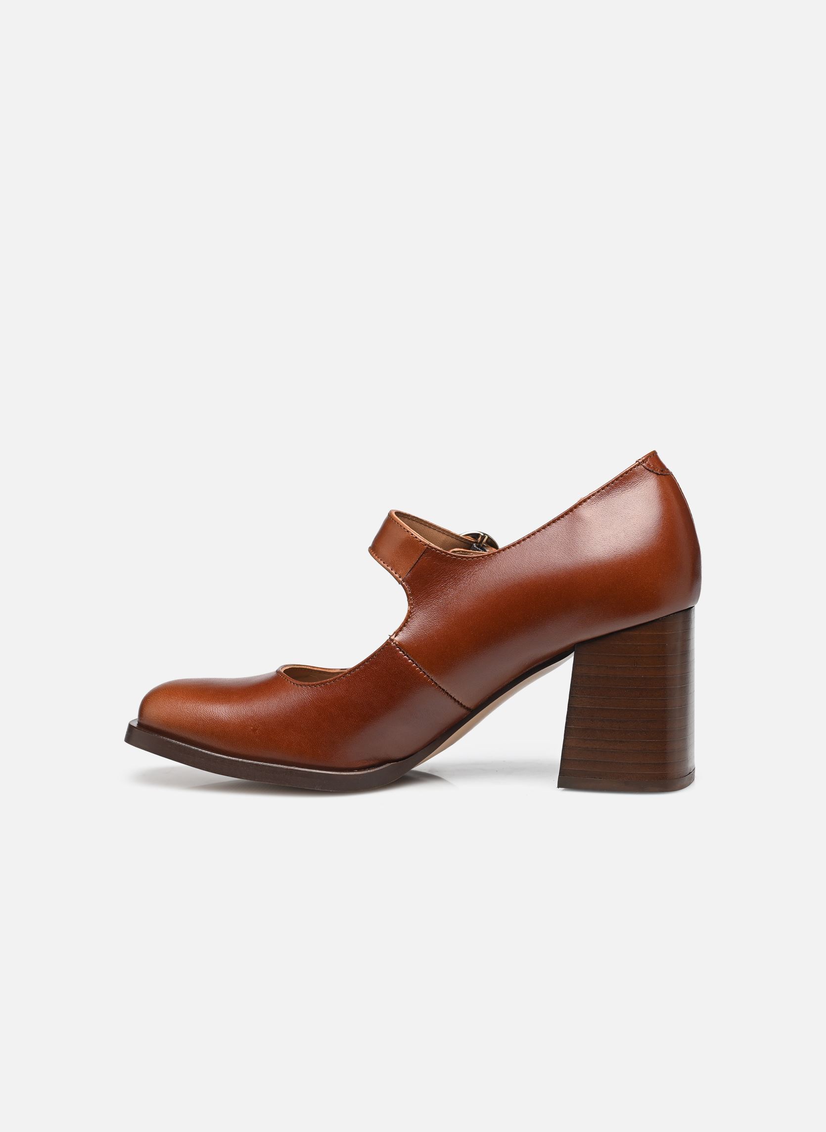 Slingback pumps HELLY dames bruin Bocage Slingback pumps HELLY dames bruin COGNAC