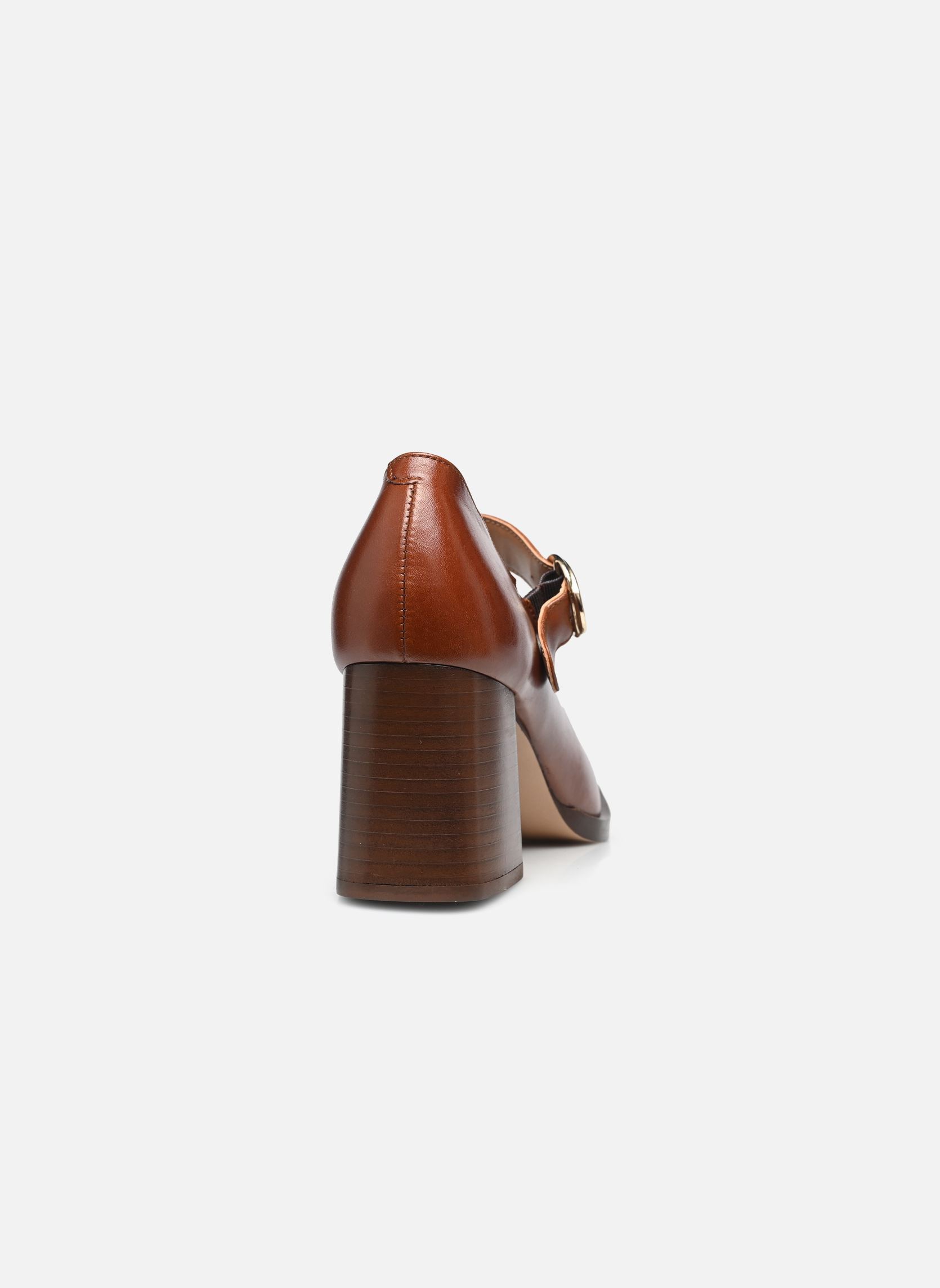 Slingback pumps HELLY dames bruin Bocage Slingback pumps HELLY dames bruin COGNAC