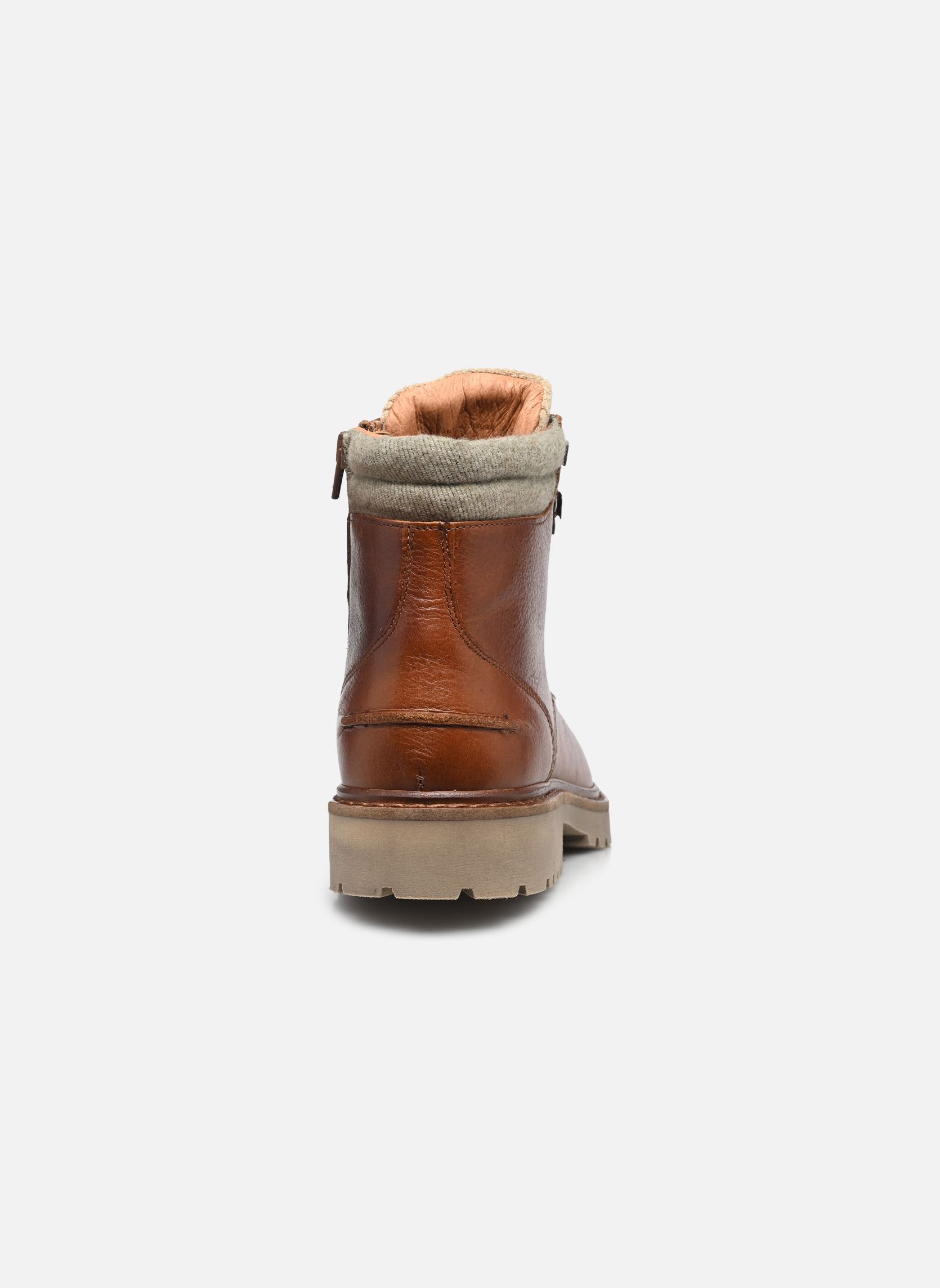 Veterlaarsjes JAMES heren bruin Bocage Veterlaarsjes JAMES heren bruin MARRON
