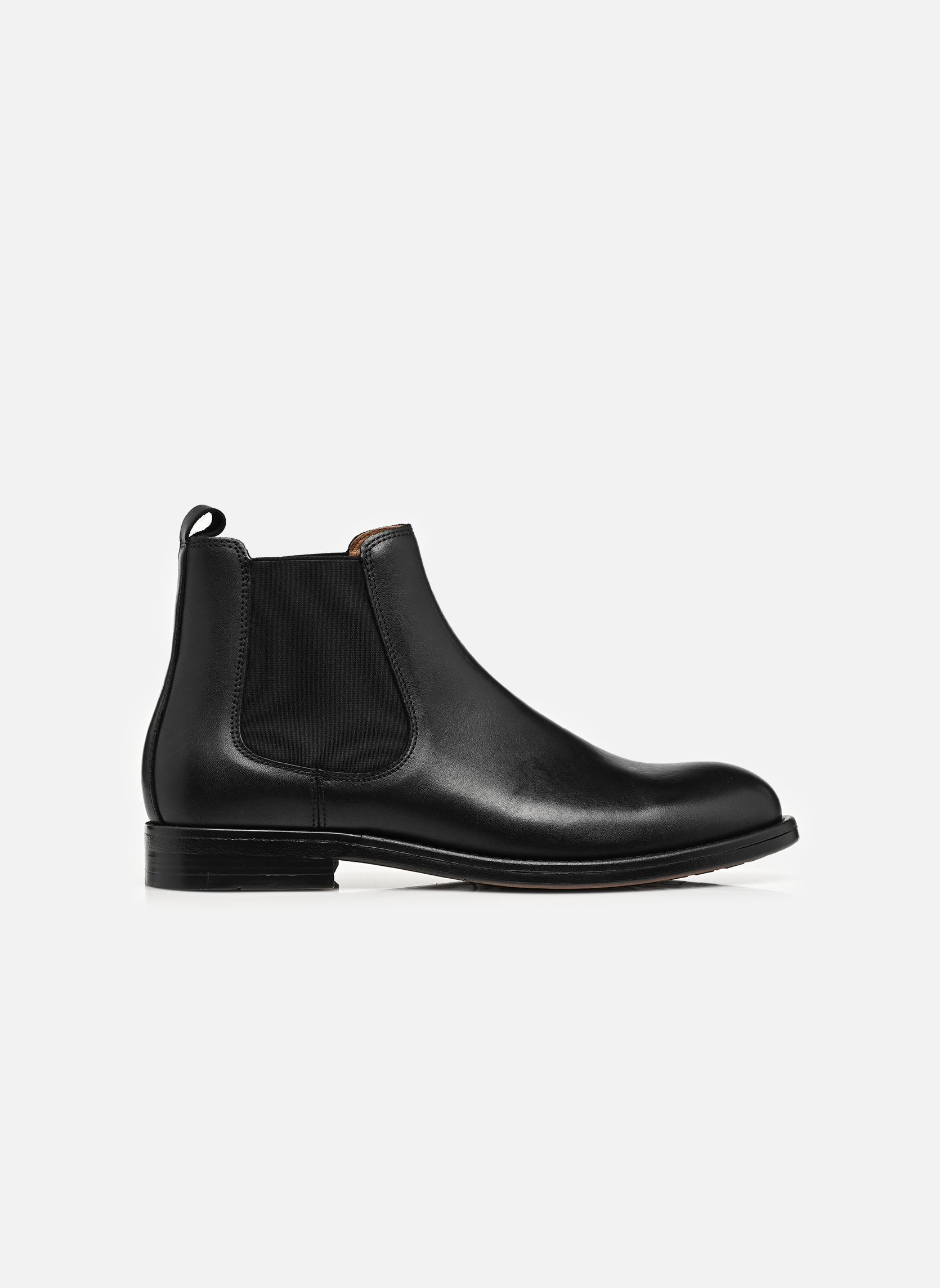 Enkellaarzen en boots ORION heren zwart Bocage Enkellaarzen en boots ORION heren zwart NOIR