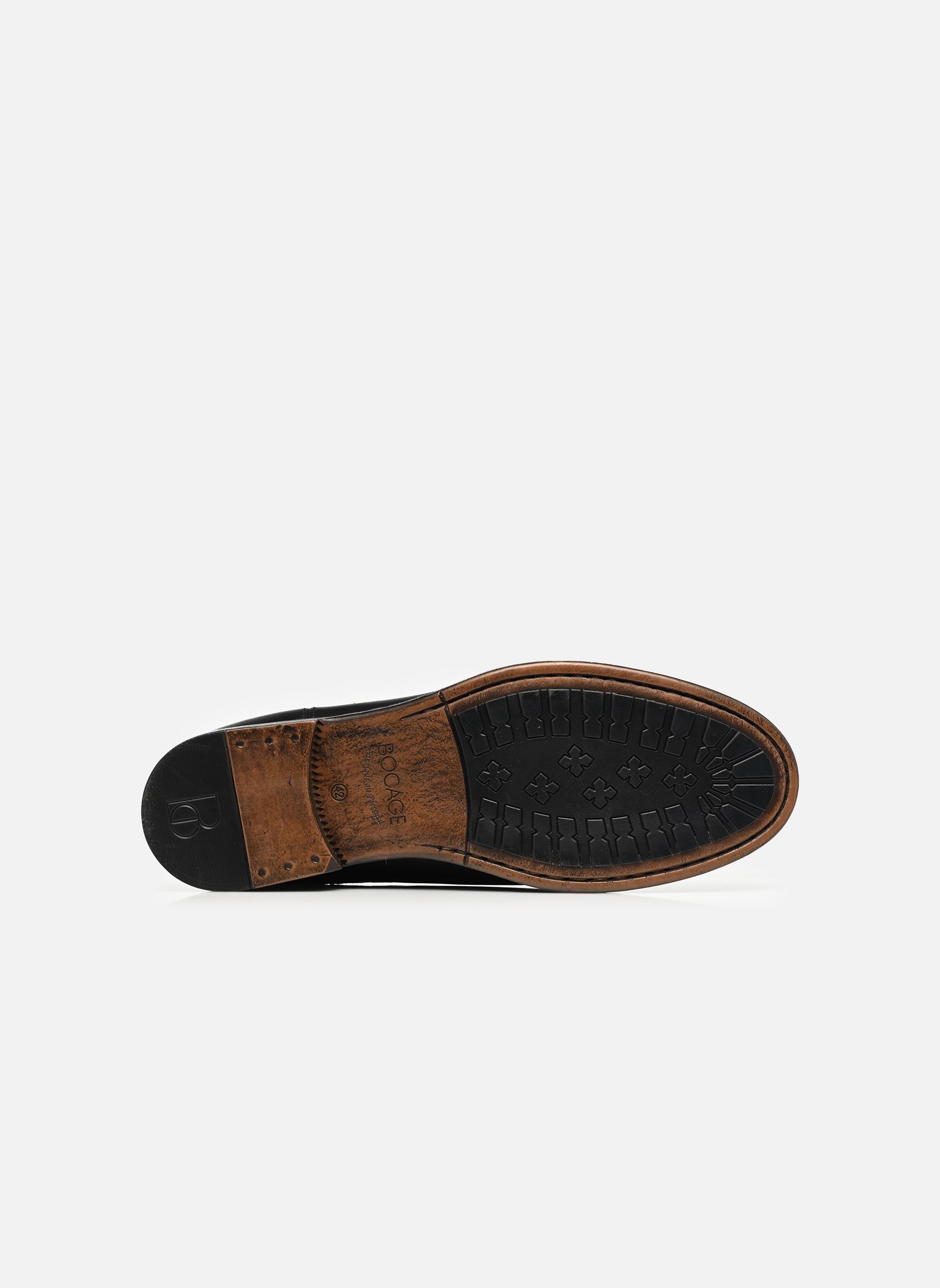 Enkellaarzen en boots ORION heren zwart Bocage Enkellaarzen en boots ORION heren zwart NOIR