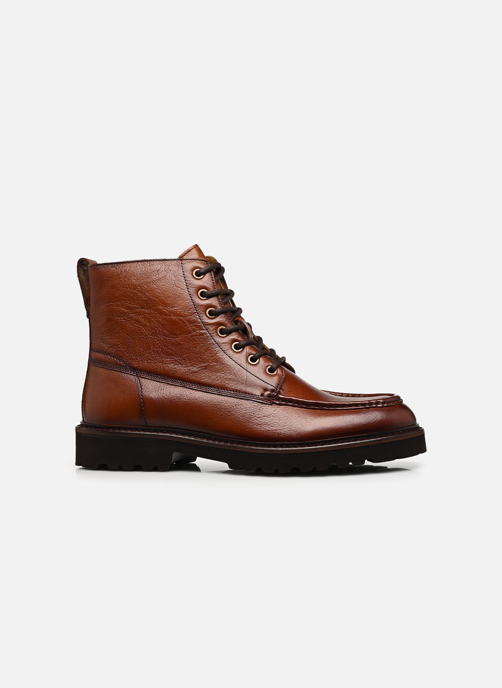 Bottines à lacets ROMELIO homme marron Bocage Bottines à lacets ROMELIO homme marron marron